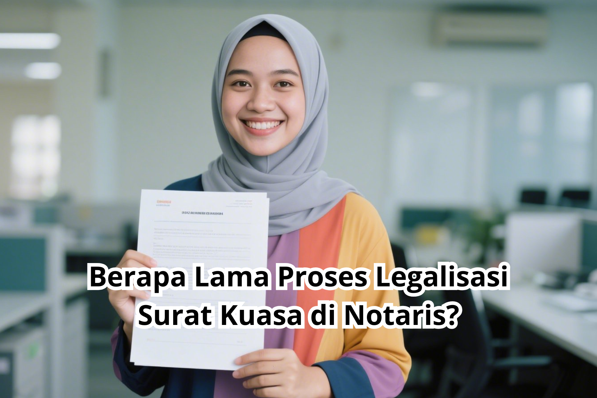 Berapa Lama Proses Legalisasi Surat Kuasa di Notaris?
