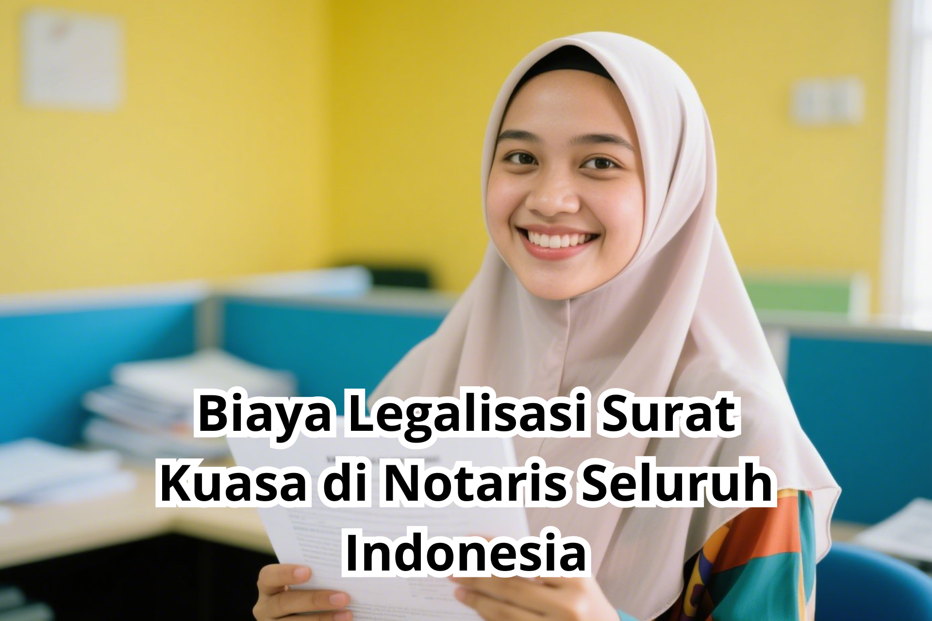 Biaya Legalisasi Surat Kuasa di Notaris Seluruh Indonesia