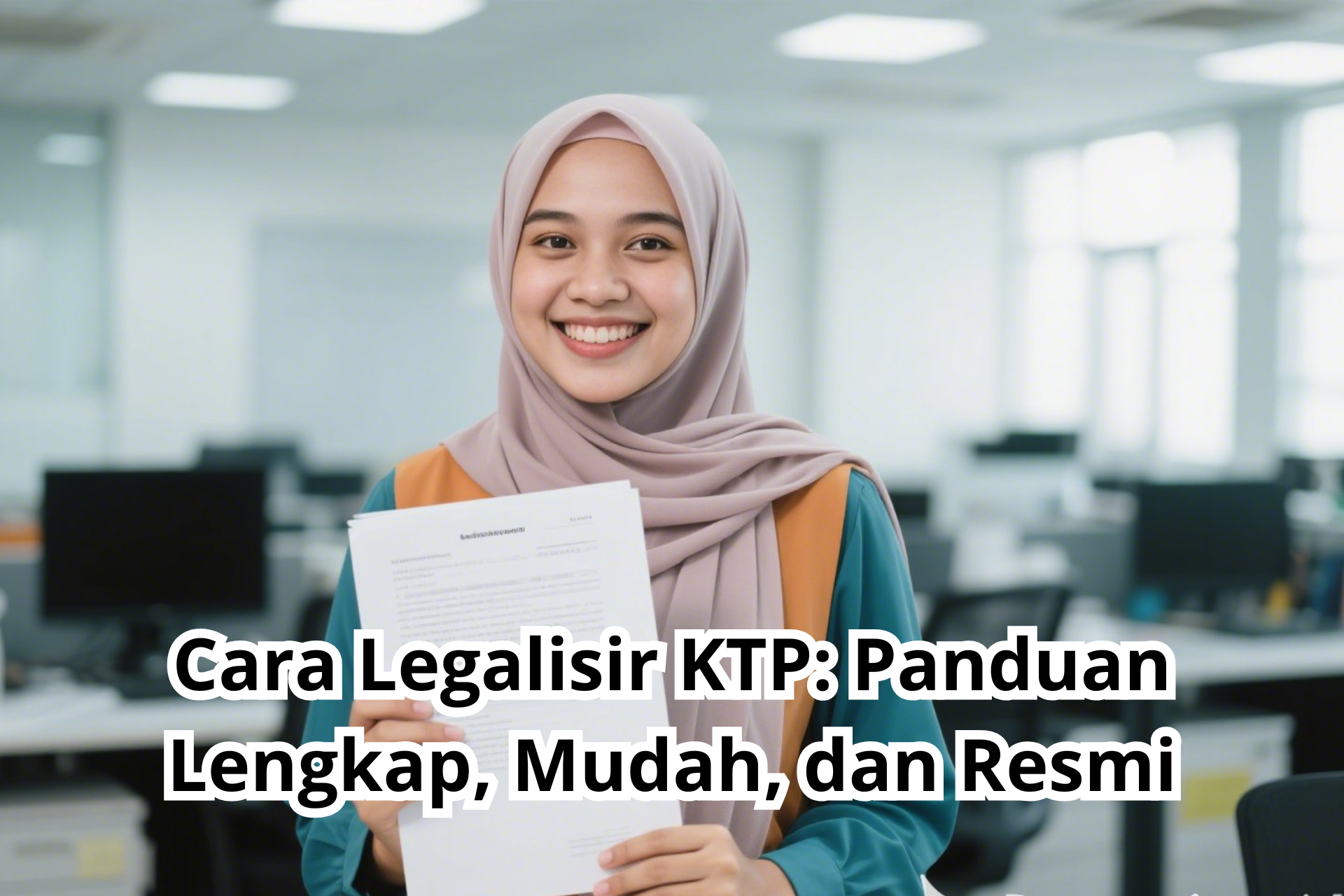 Cara Legalisir KTP: Panduan Lengkap, Mudah, dan Resmi