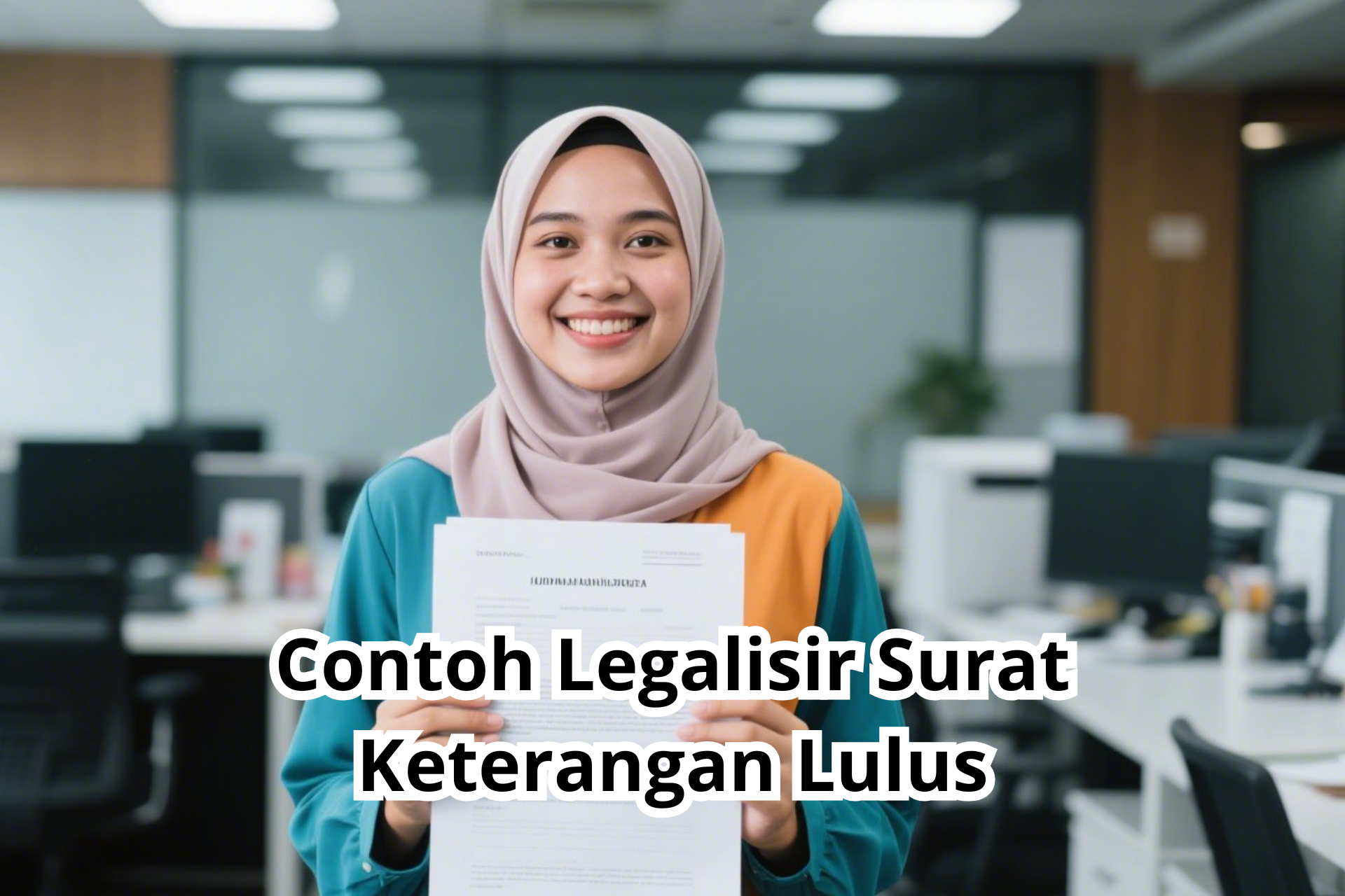Contoh Legalisir Surat Keterangan Lulus