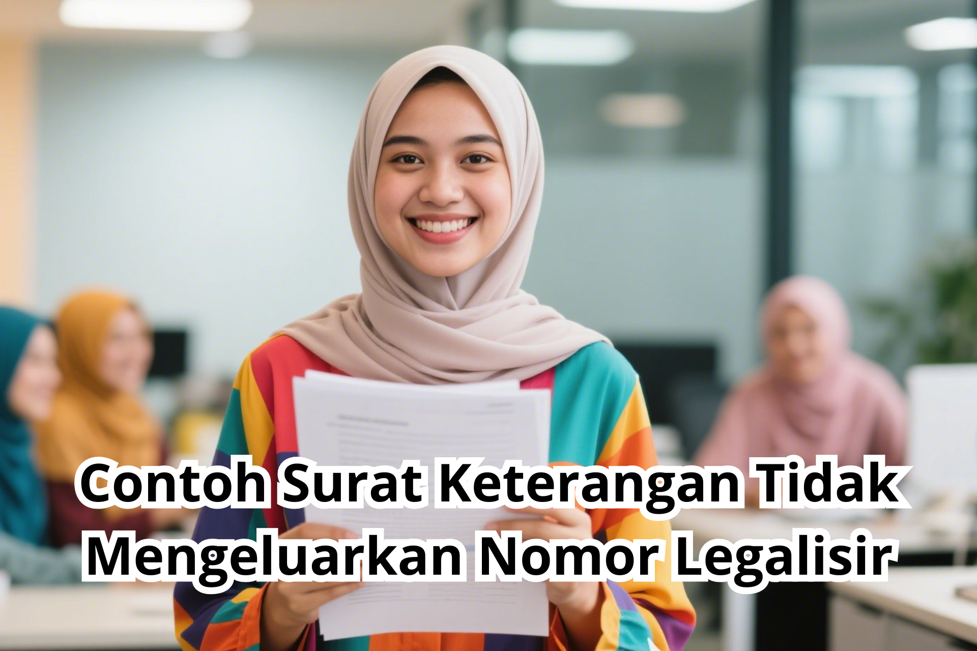 Contoh Surat Keterangan Tidak Mengeluarkan Nomor Legalisir