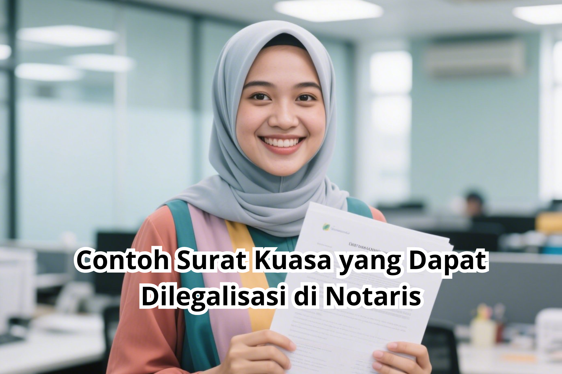 Contoh Surat Kuasa yang Dapat Dilegalisasi di Notaris