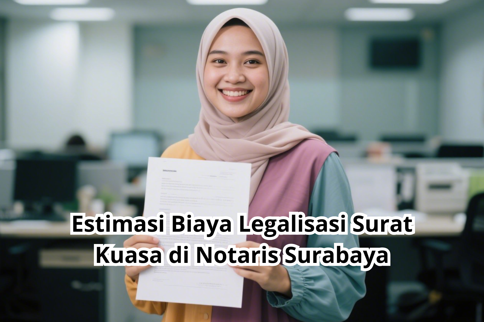 Estimasi Biaya Legalisasi Surat Kuasa di Notaris Surabaya