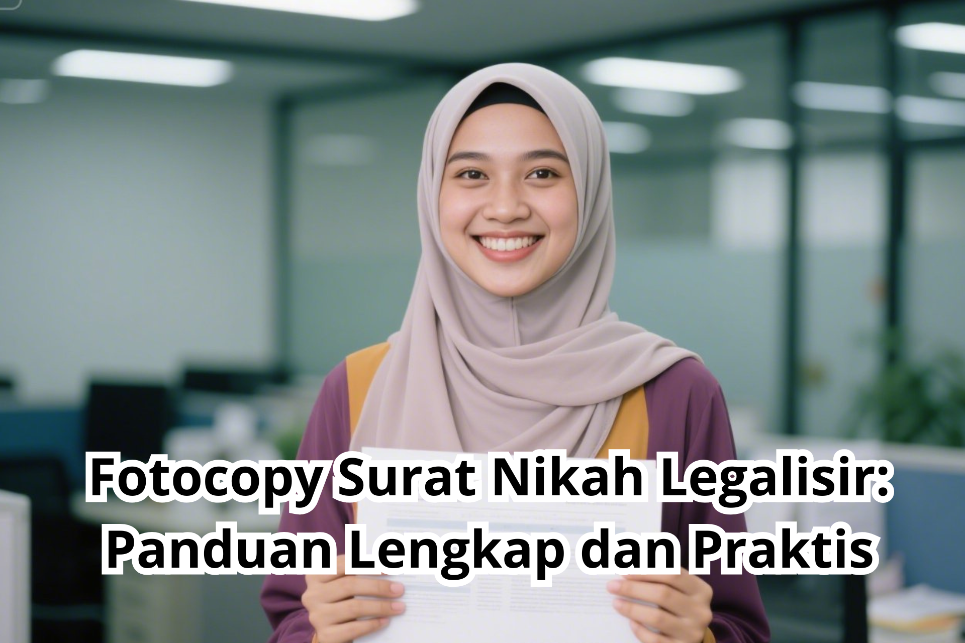 Fotocopy Surat Nikah Legalisir: Panduan Lengkap dan Praktis