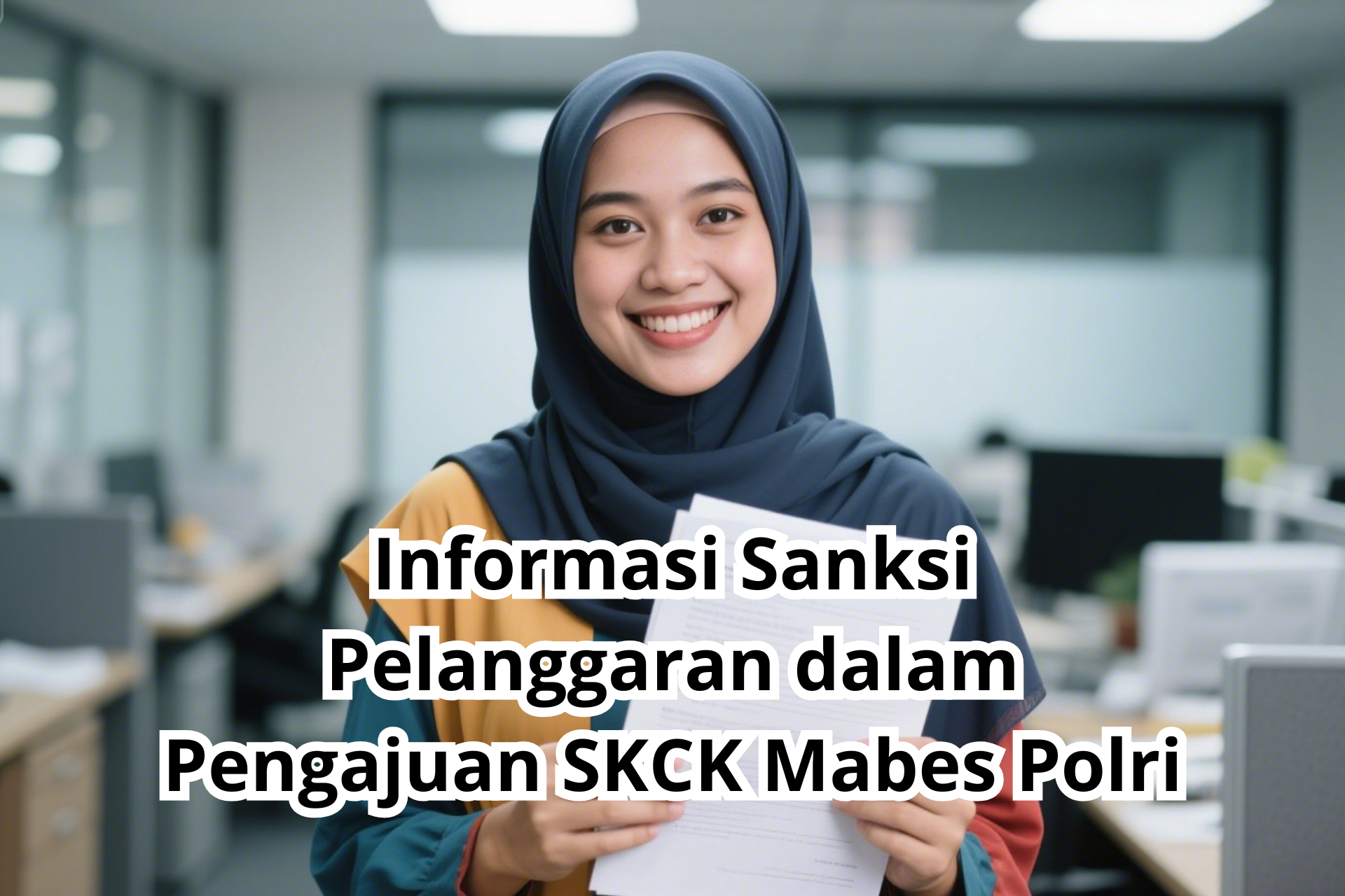 Informasi Sanksi Pelanggaran dalam Pengajuan SKCK Mabes Polri
