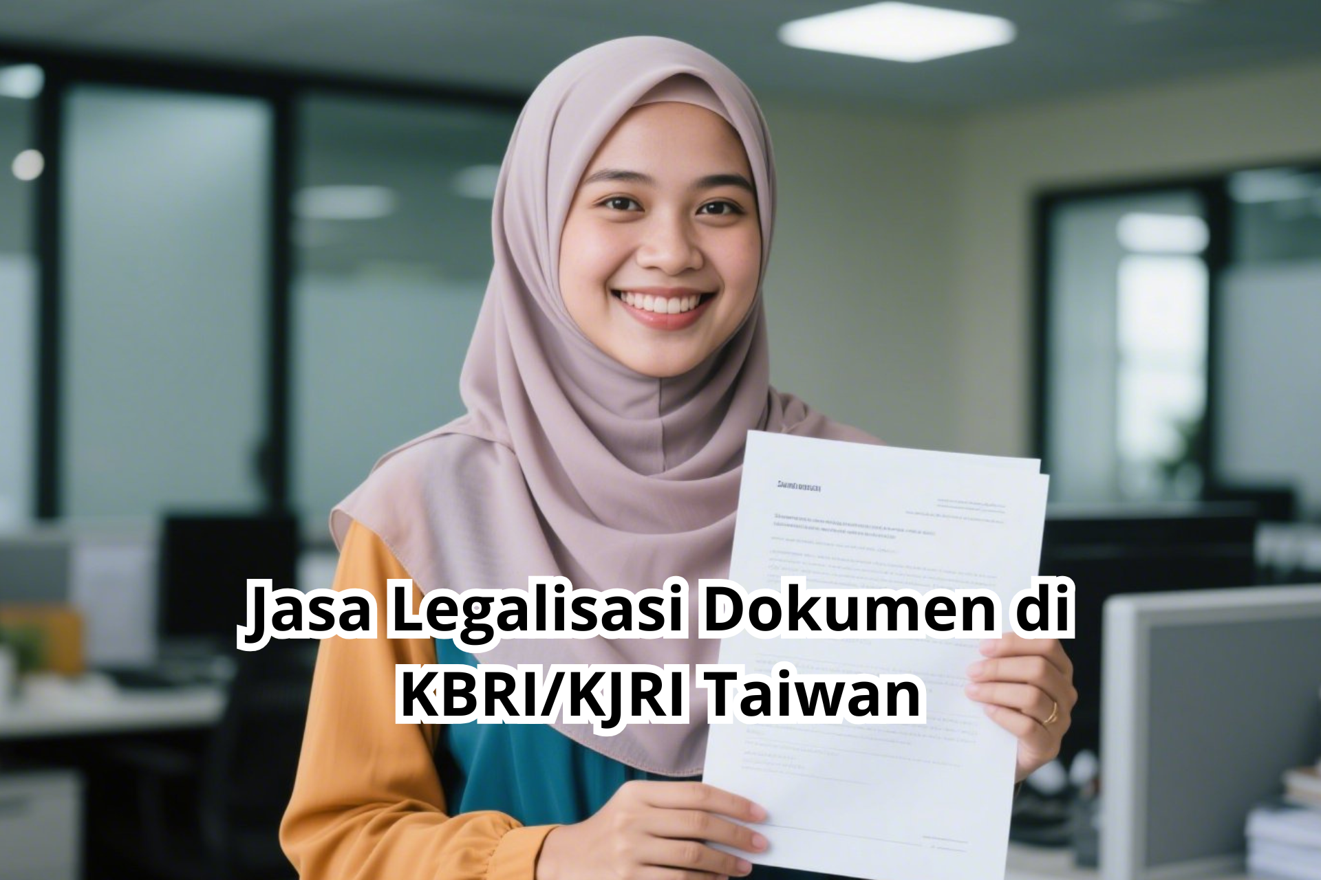 Jasa Legalisasi Dokumen di KBRI/KJRI Taiwan