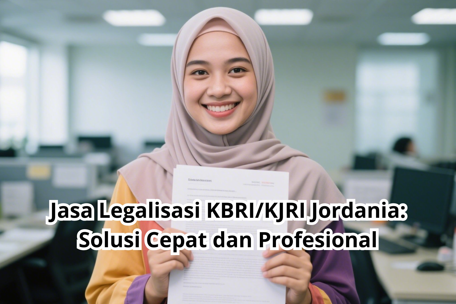 Jasa Legalisasi KBRI/KJRI Jordania: Solusi Cepat dan Profesional