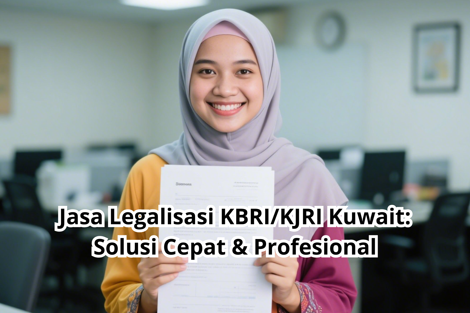 Jasa Legalisasi KBRI/KJRI Kuwait: Solusi Cepat & Profesional