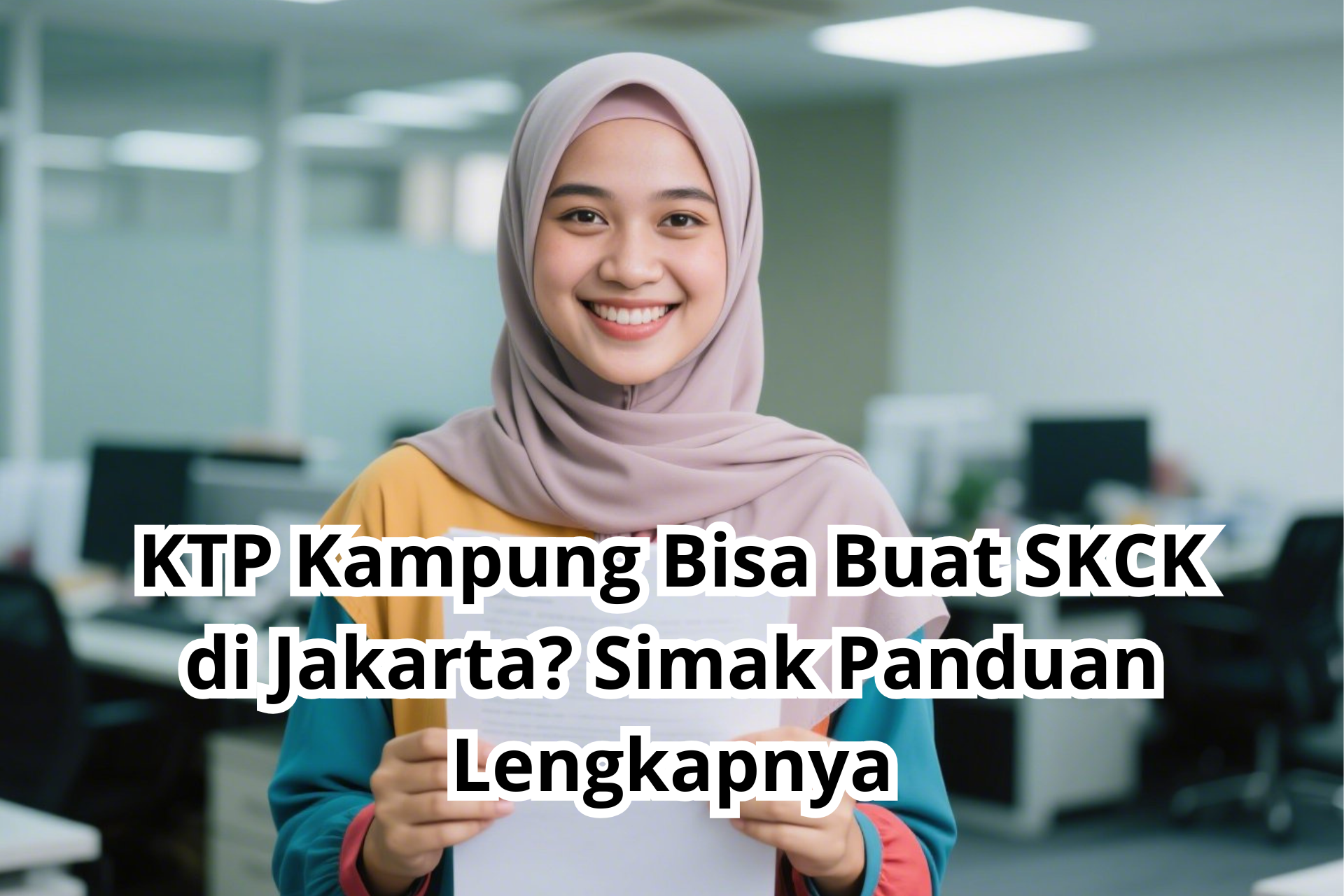 KTP Kampung Bisa Buat SKCK di Jakarta? Simak Panduan Lengkapnya