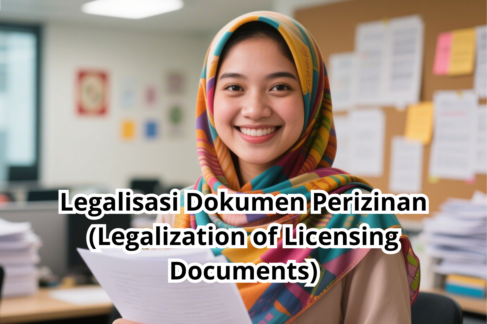 Legalisasi Dokumen Perizinan (Legalization of Licensing Documents)