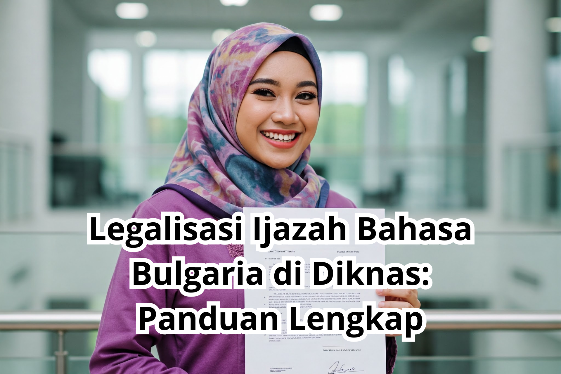 Legalisasi Ijazah Bahasa Bulgaria di Diknas: Panduan Lengkap