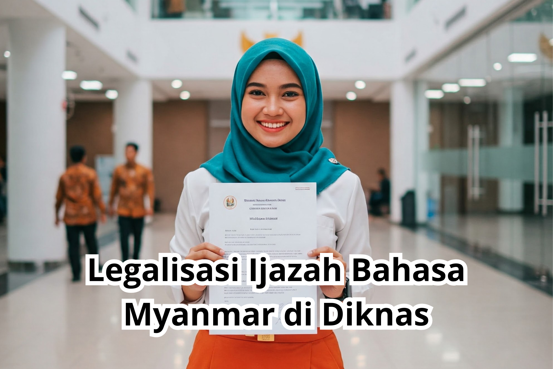 Legalisasi Ijazah Bahasa Myanmar di Diknas