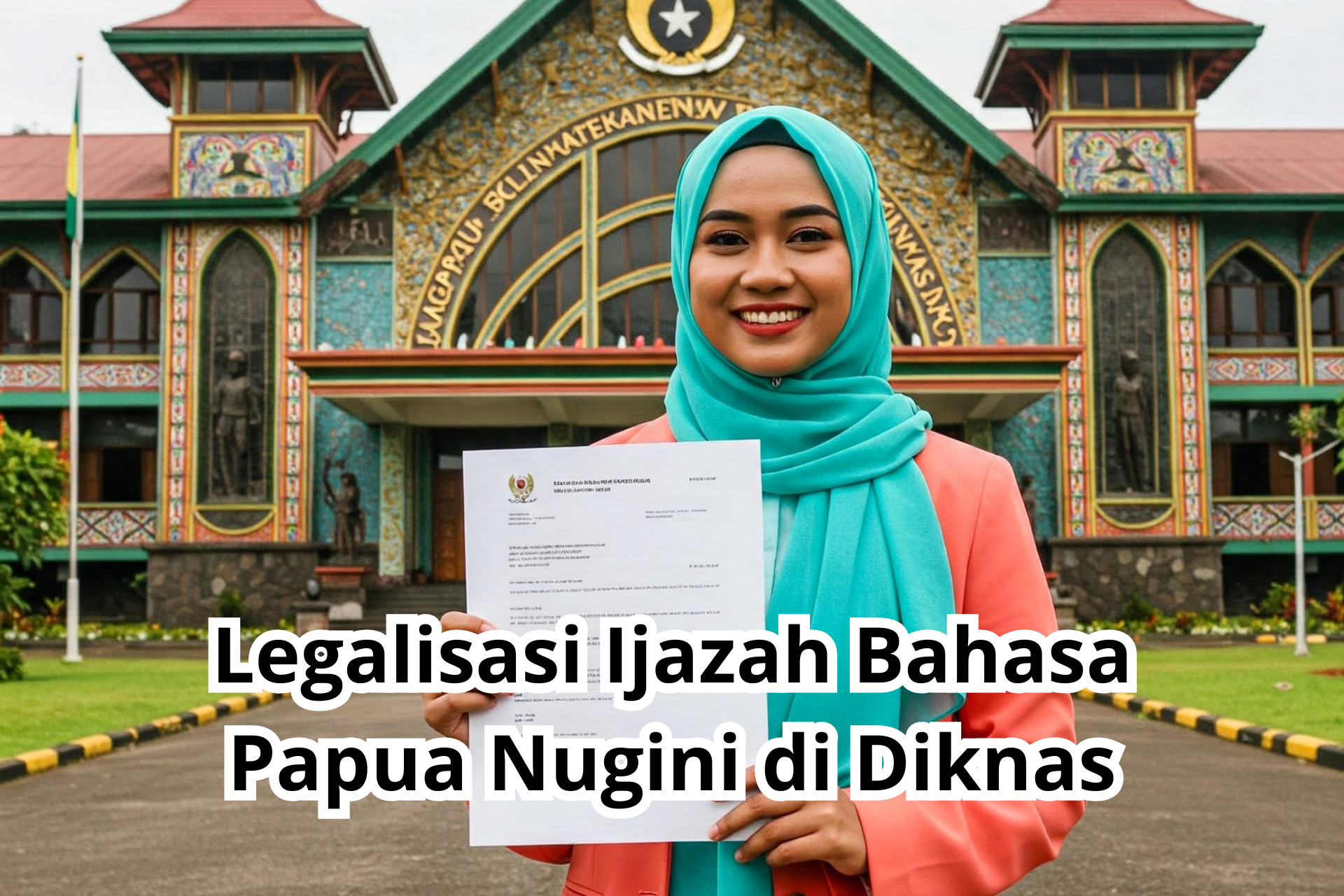 Legalisasi Ijazah Bahasa Papua Nugini di Diknas
