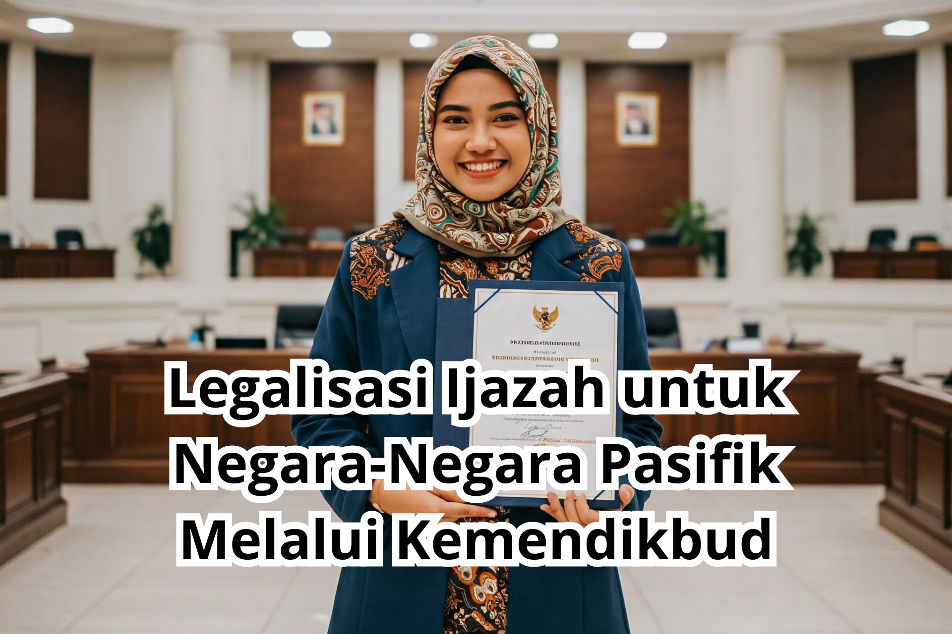 Legalisasi Ijazah untuk Negara-Negara Pasifik Melalui Kemendikbud