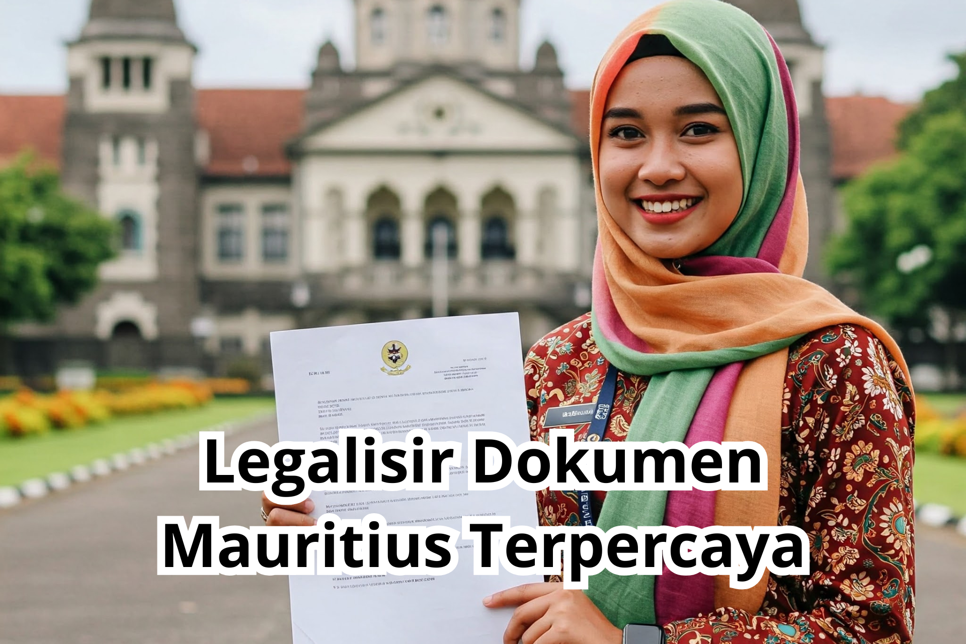 Legalisir Dokumen Mauritius Terpercaya