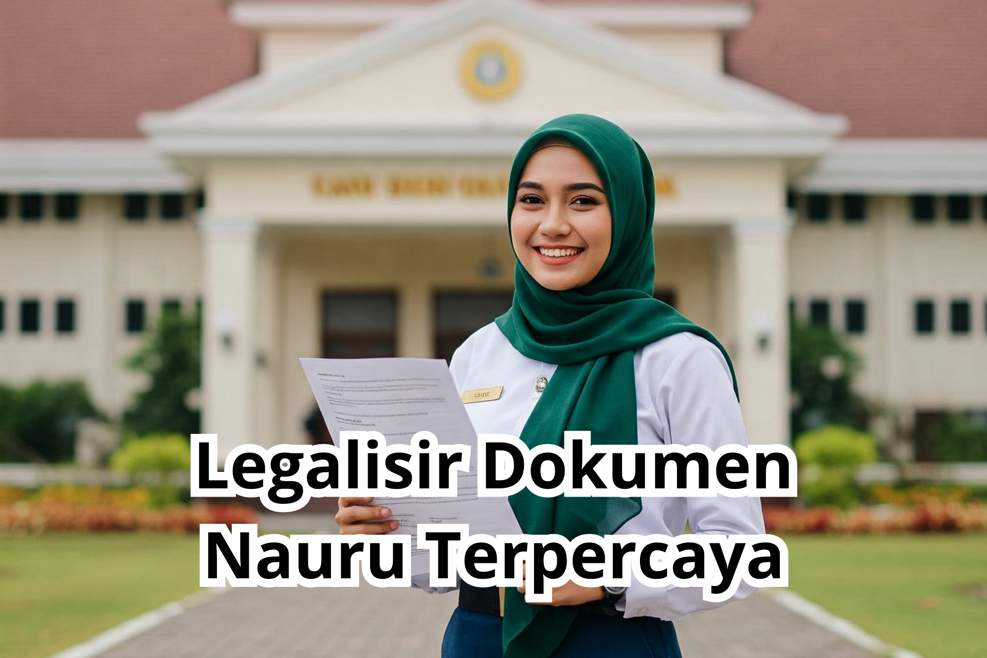 Legalisir Dokumen Nauru Terpercaya