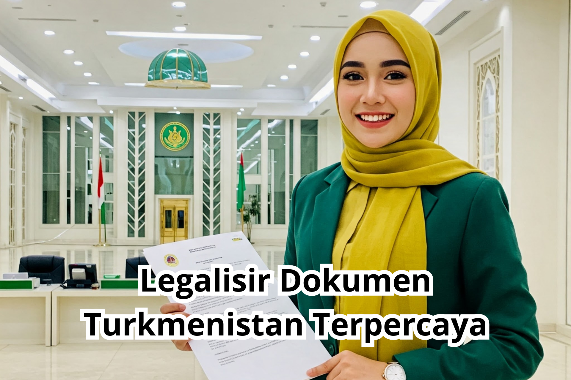 Legalisir Dokumen Turkmenistan Terpercaya