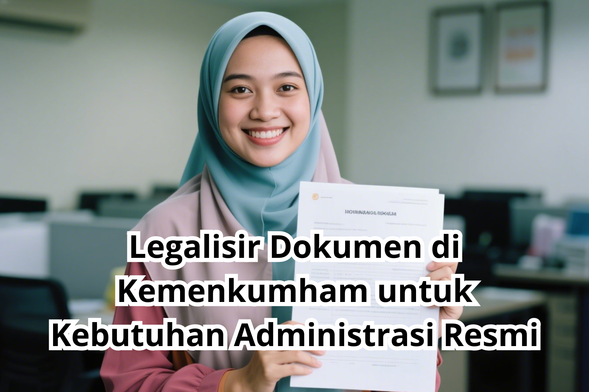 Legalisir Dokumen di Kemenkumham untuk Kebutuhan Administrasi Resmi
