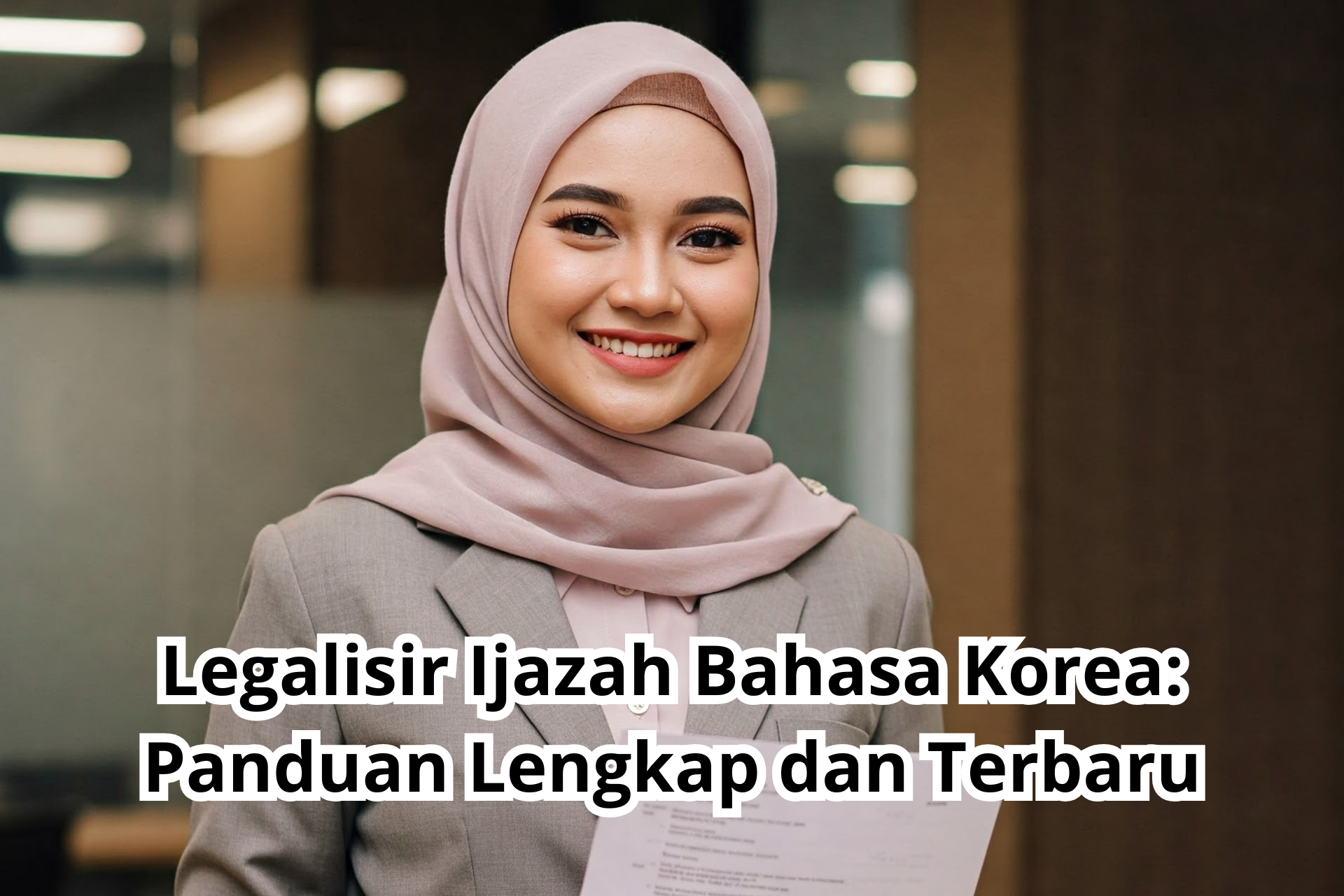Legalisir Ijazah Bahasa Korea: Panduan Lengkap dan Terbaru