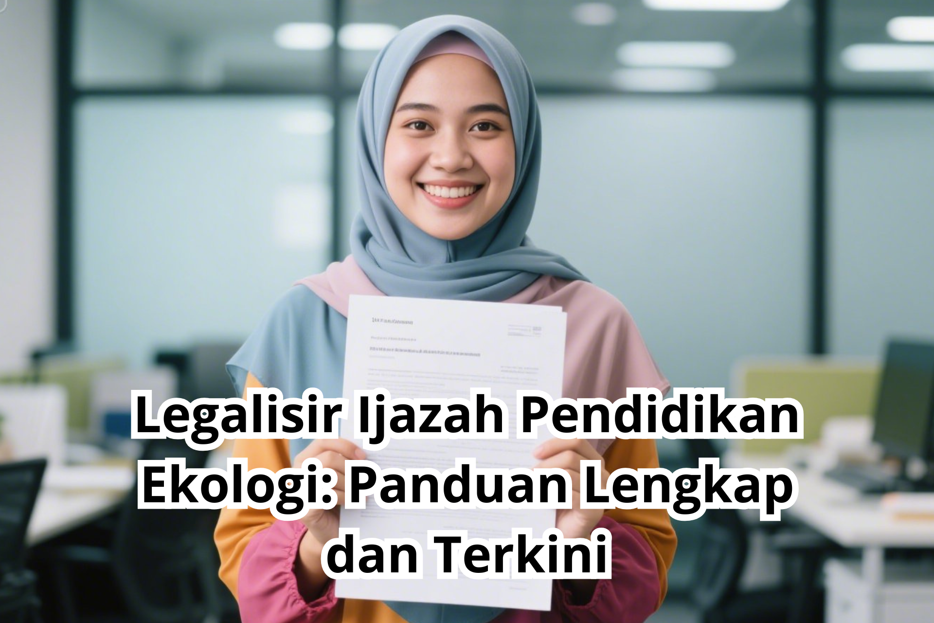 Legalisir Ijazah Pendidikan Ekologi: Panduan Lengkap dan Terkini