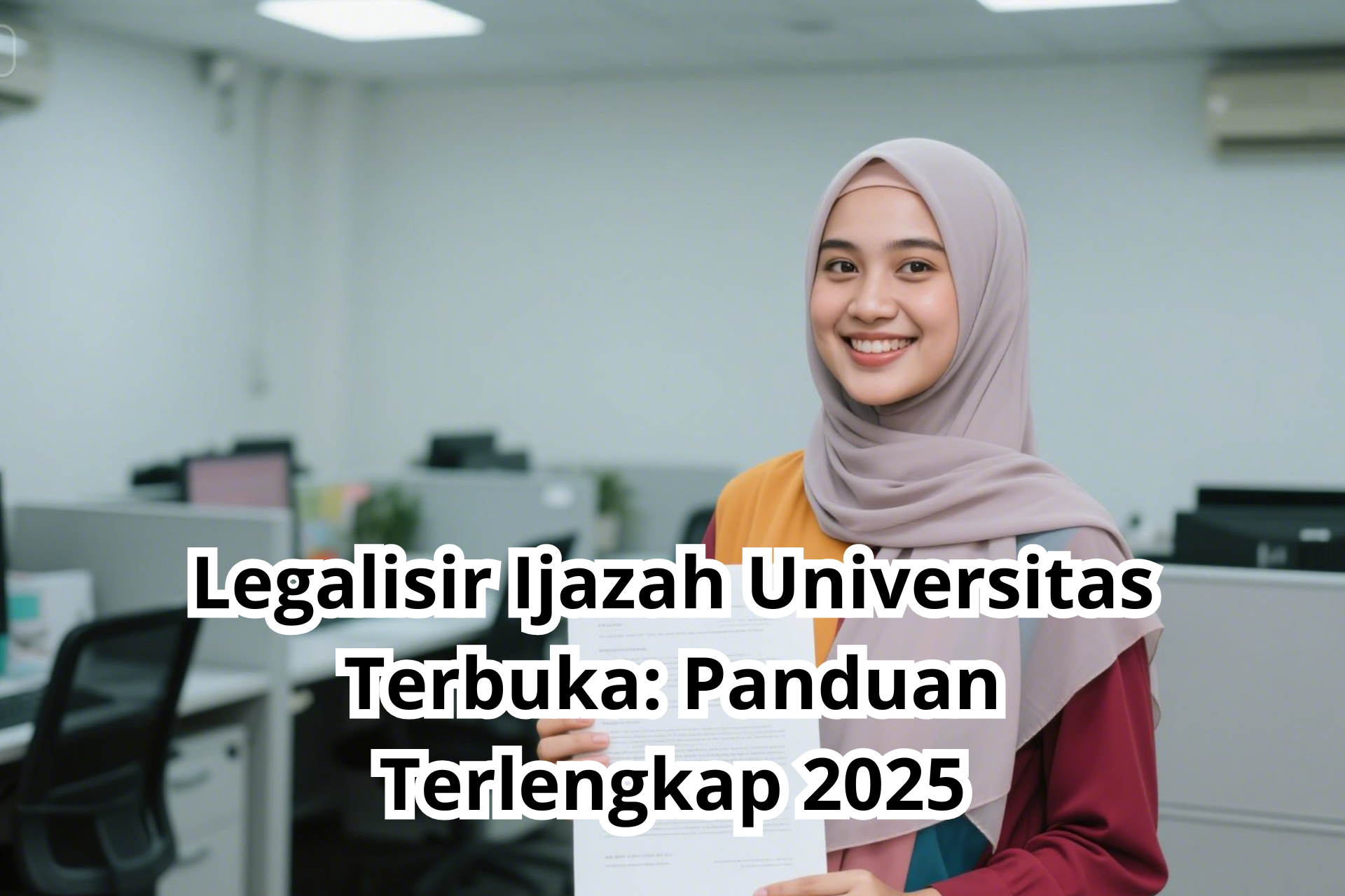 Legalisir Ijazah Universitas Terbuka: Panduan Terlengkap 2025