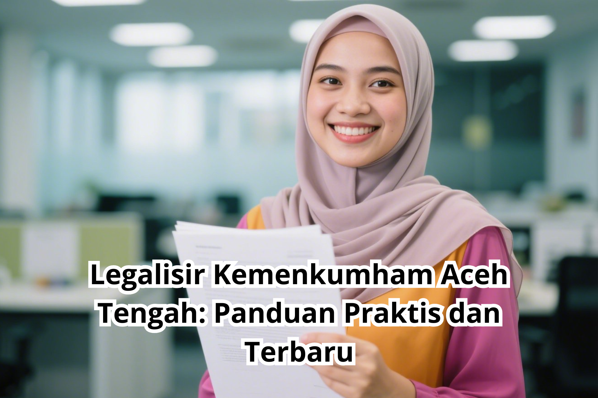 Legalisir Kemenkumham Aceh Tengah: Panduan Praktis dan Terbaru