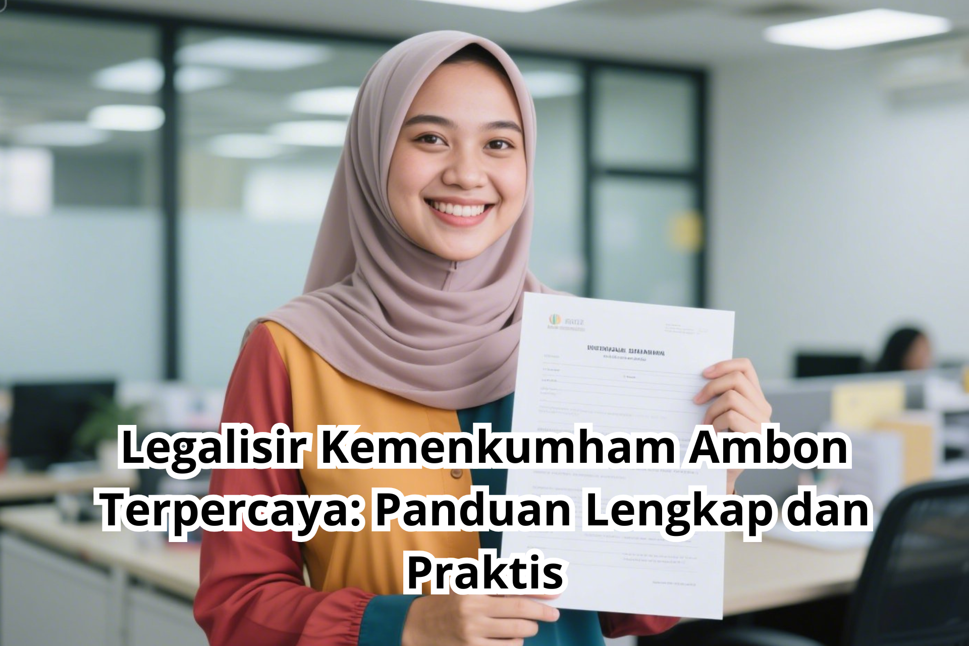Legalisir Kemenkumham Ambon Terpercaya: Panduan Lengkap dan Praktis