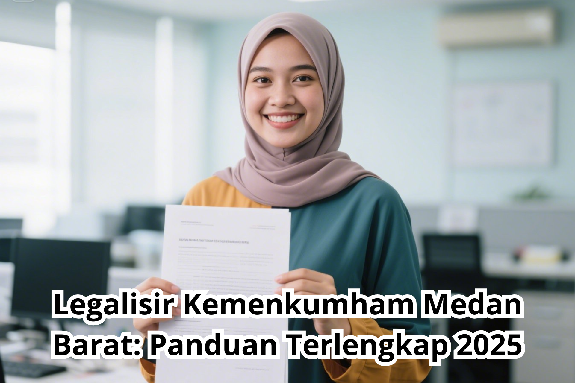 Legalisir Kemenkumham Medan Barat: Panduan Terlengkap 2025