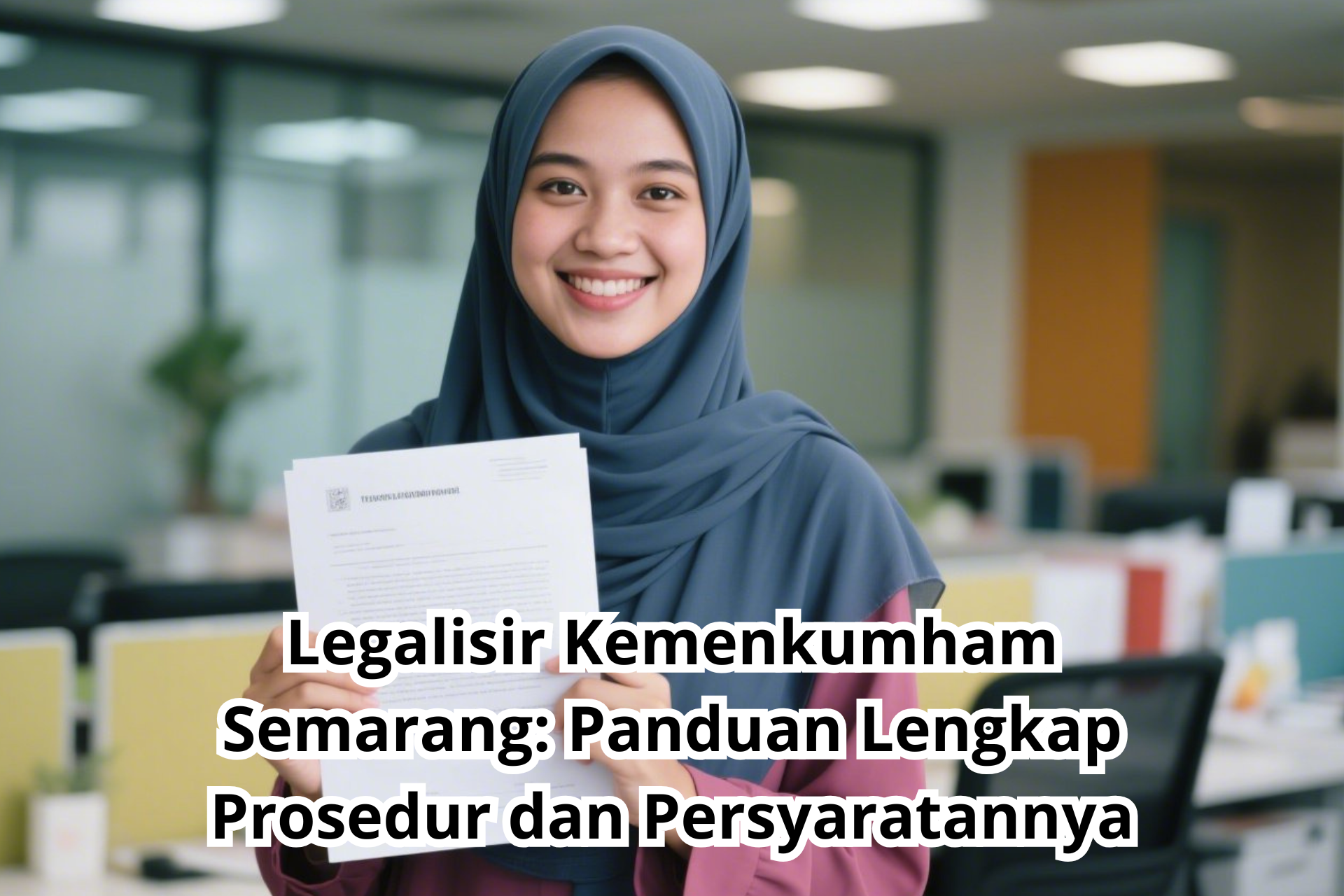 Legalisir Kemenkumham Semarang: Panduan Lengkap Prosedur dan Persyaratannya