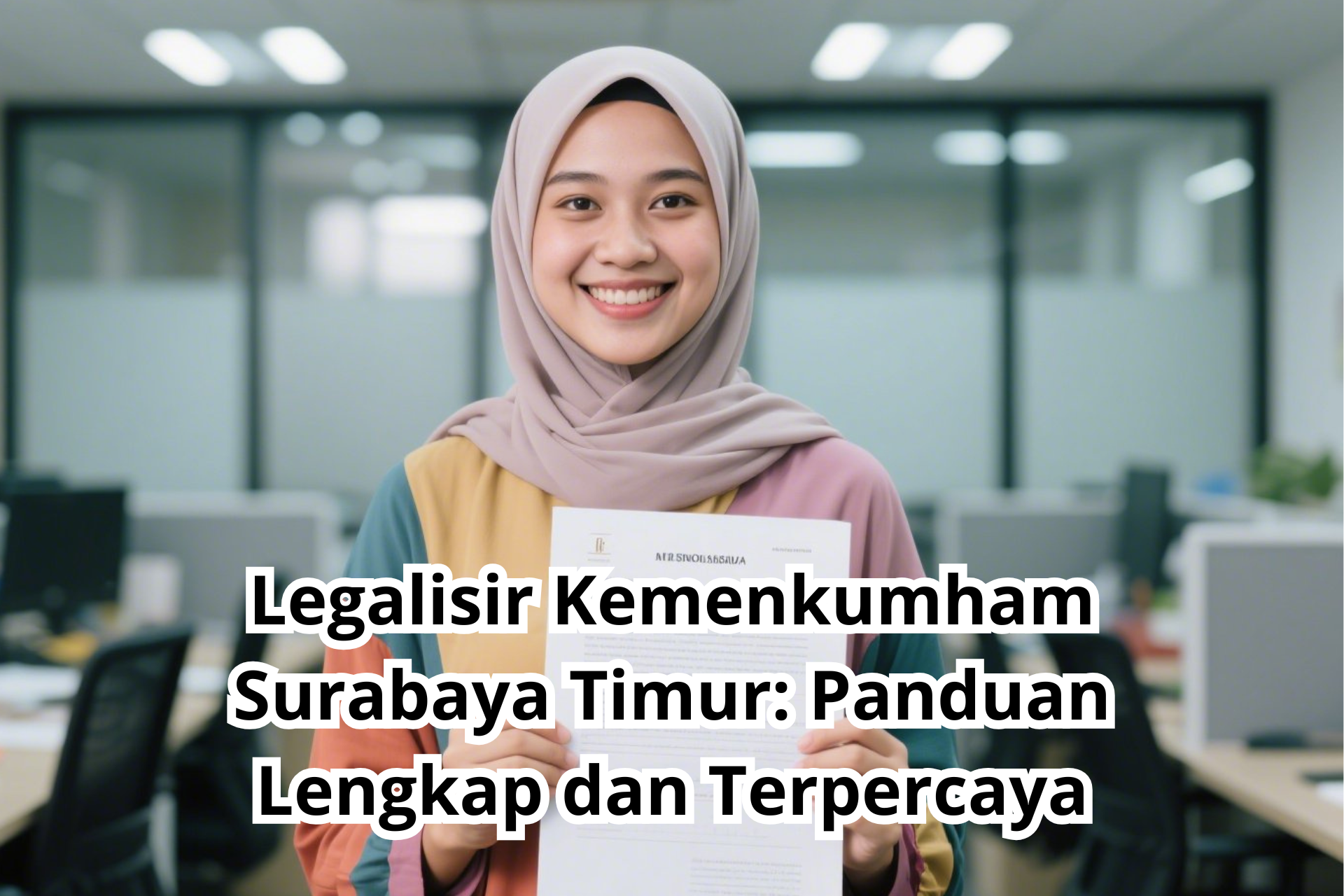 Legalisir Kemenkumham Surabaya Timur: Panduan Lengkap dan Terpercaya