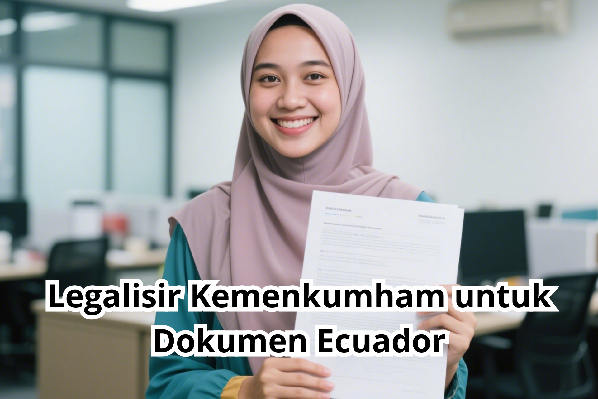 Legalisir Kemenkumham untuk Dokumen Ecuador: Panduan Lengkap