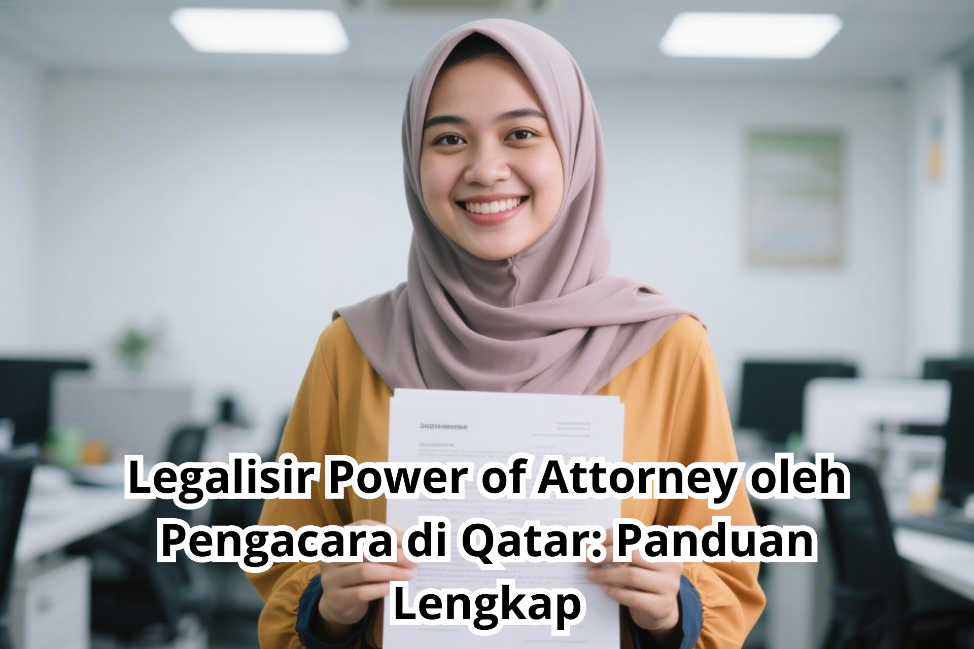 Legalisir Power of Attorney oleh Pengacara di Qatar: Panduan Lengkap