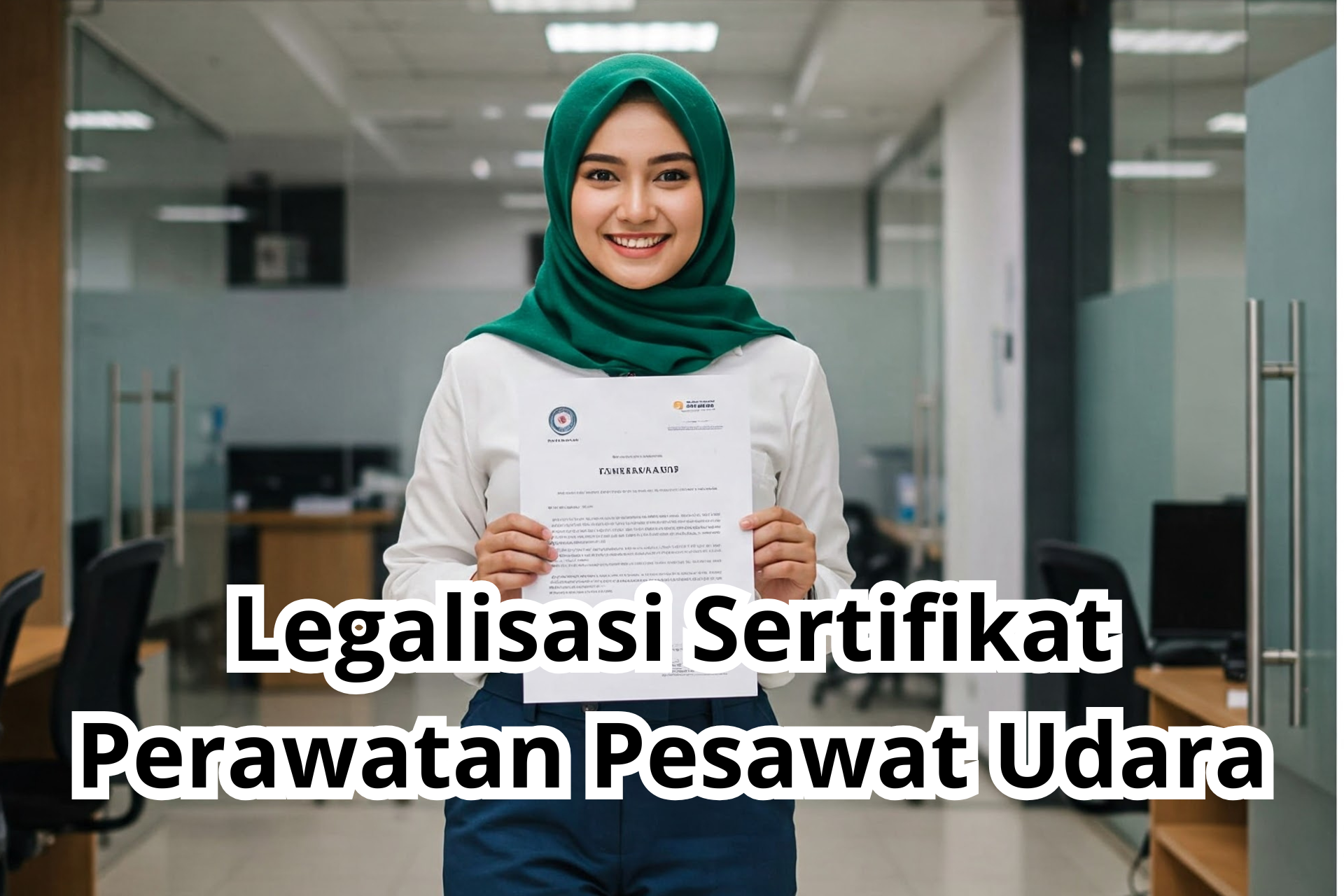 Legalisasi Sertifikat Perawatan Pesawat Udara