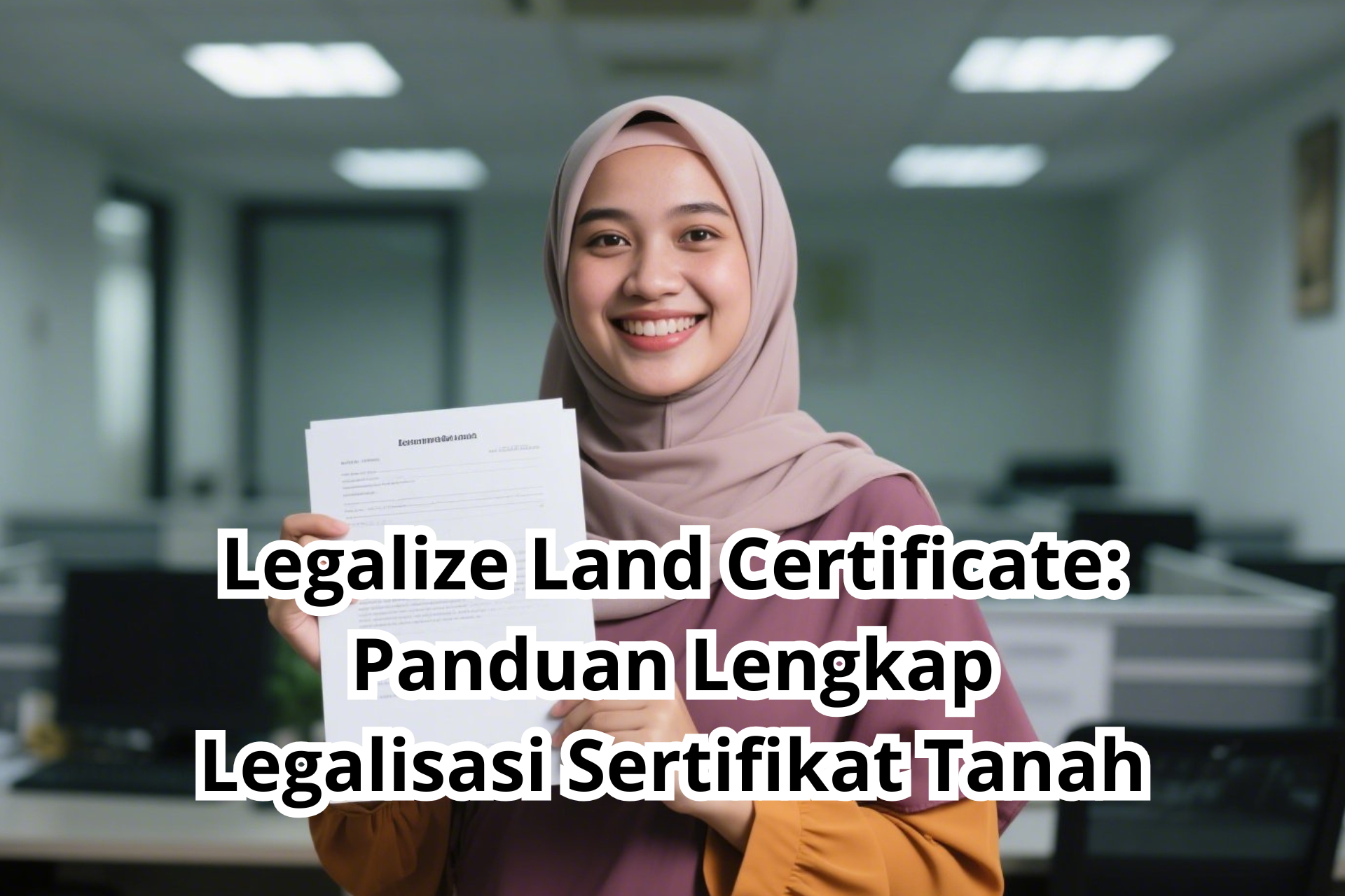 Legalize Land Certificate: Panduan Lengkap Legalisasi Sertifikat Tanah
