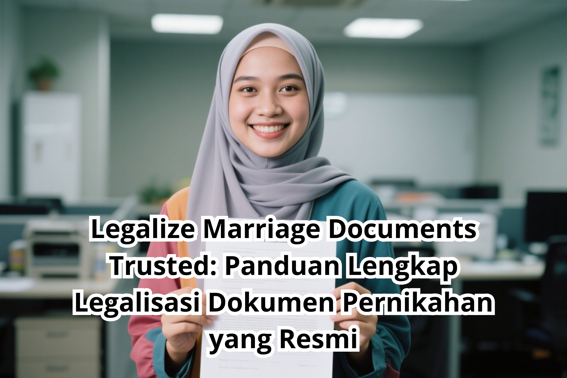 Legalize Marriage Documents Trusted: Panduan Lengkap Legalisasi Dokumen Pernikahan yang Resmi