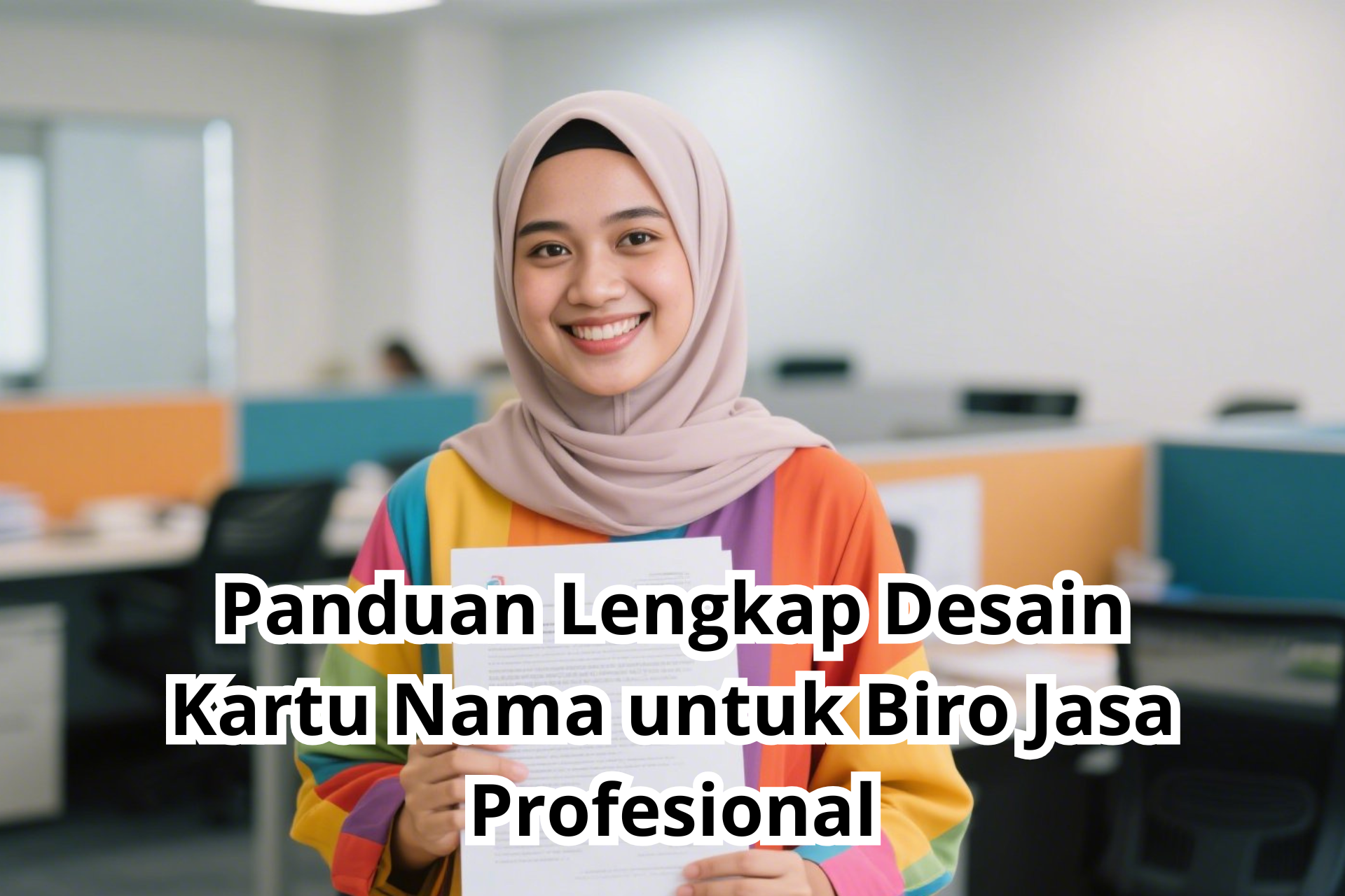 Panduan Lengkap Desain Kartu Nama untuk Biro Jasa Profesional