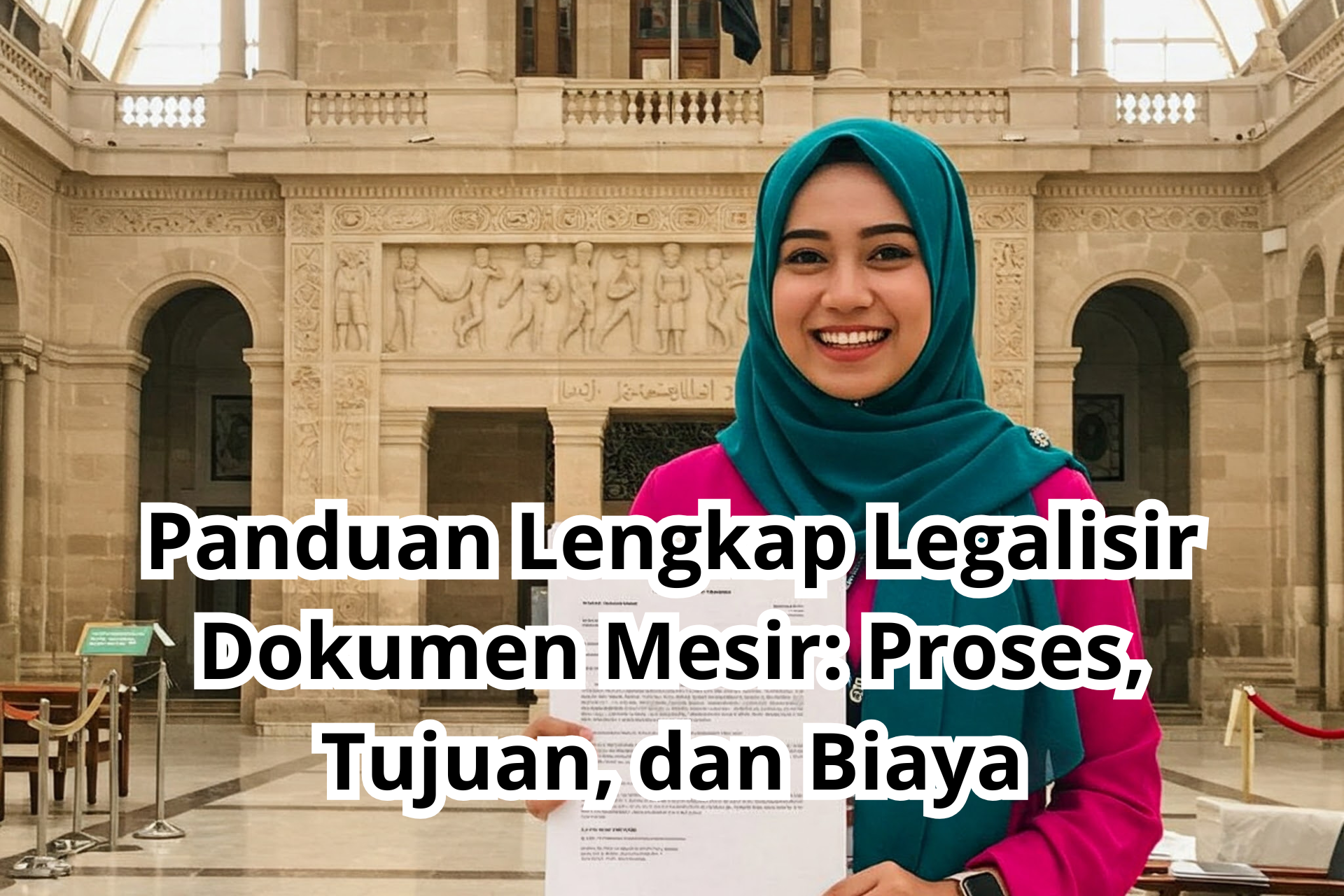 Panduan Lengkap Legalisir Dokumen Mesir: Proses, Tujuan, dan Biaya