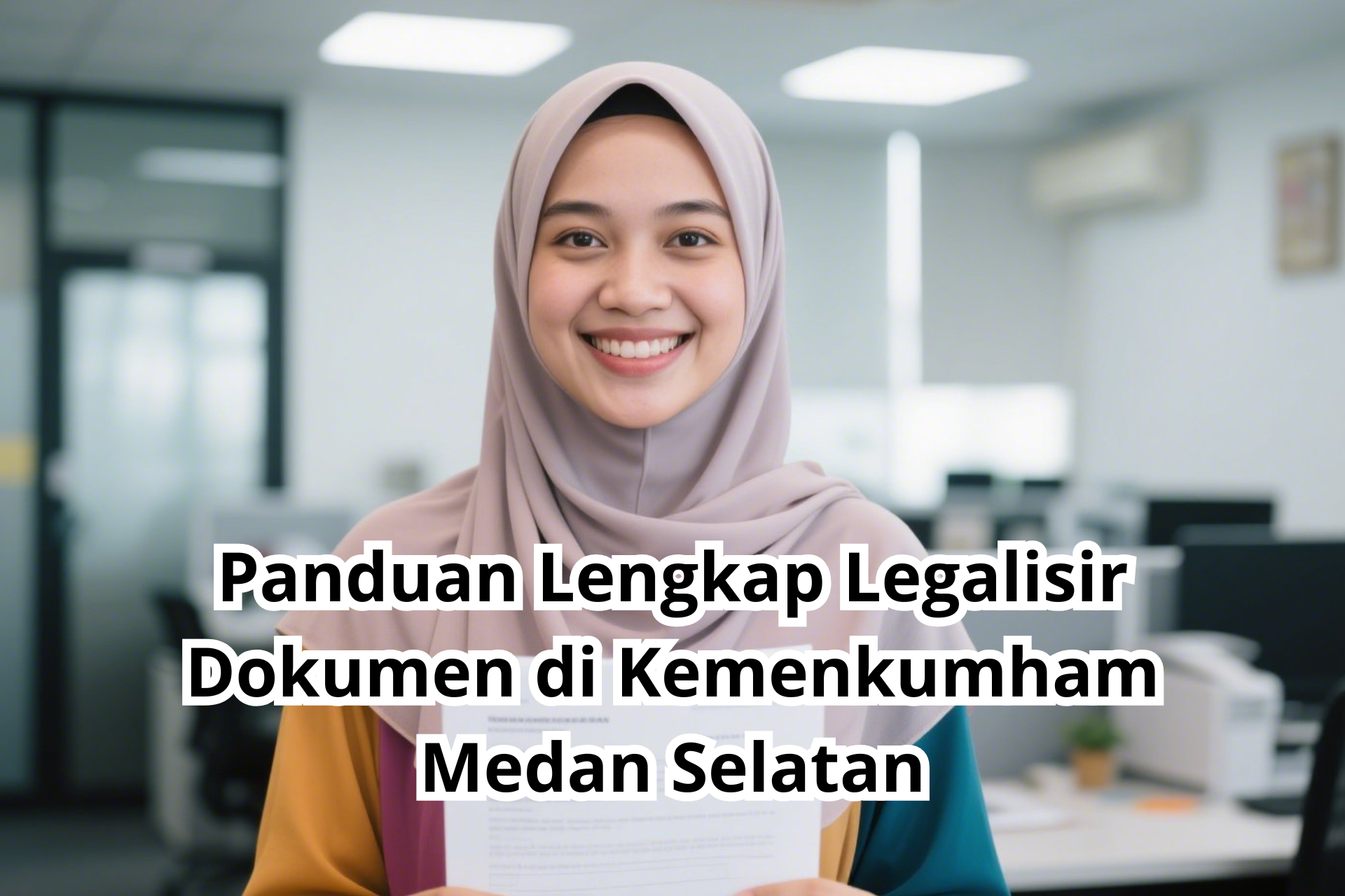 Panduan Lengkap Legalisir Dokumen di Kemenkumham Medan Selatan