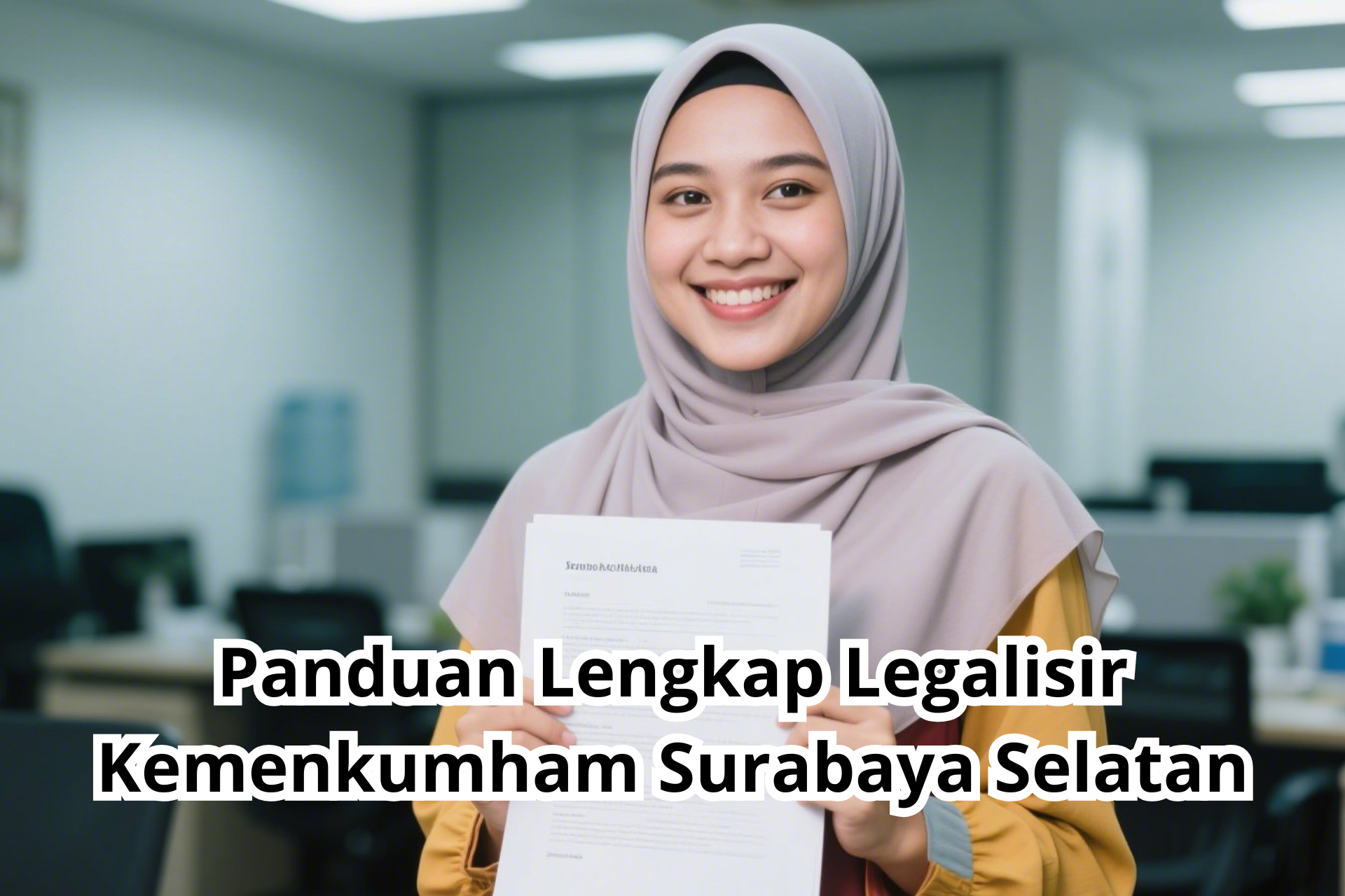 Panduan Lengkap Legalisir Kemenkumham Surabaya Selatan