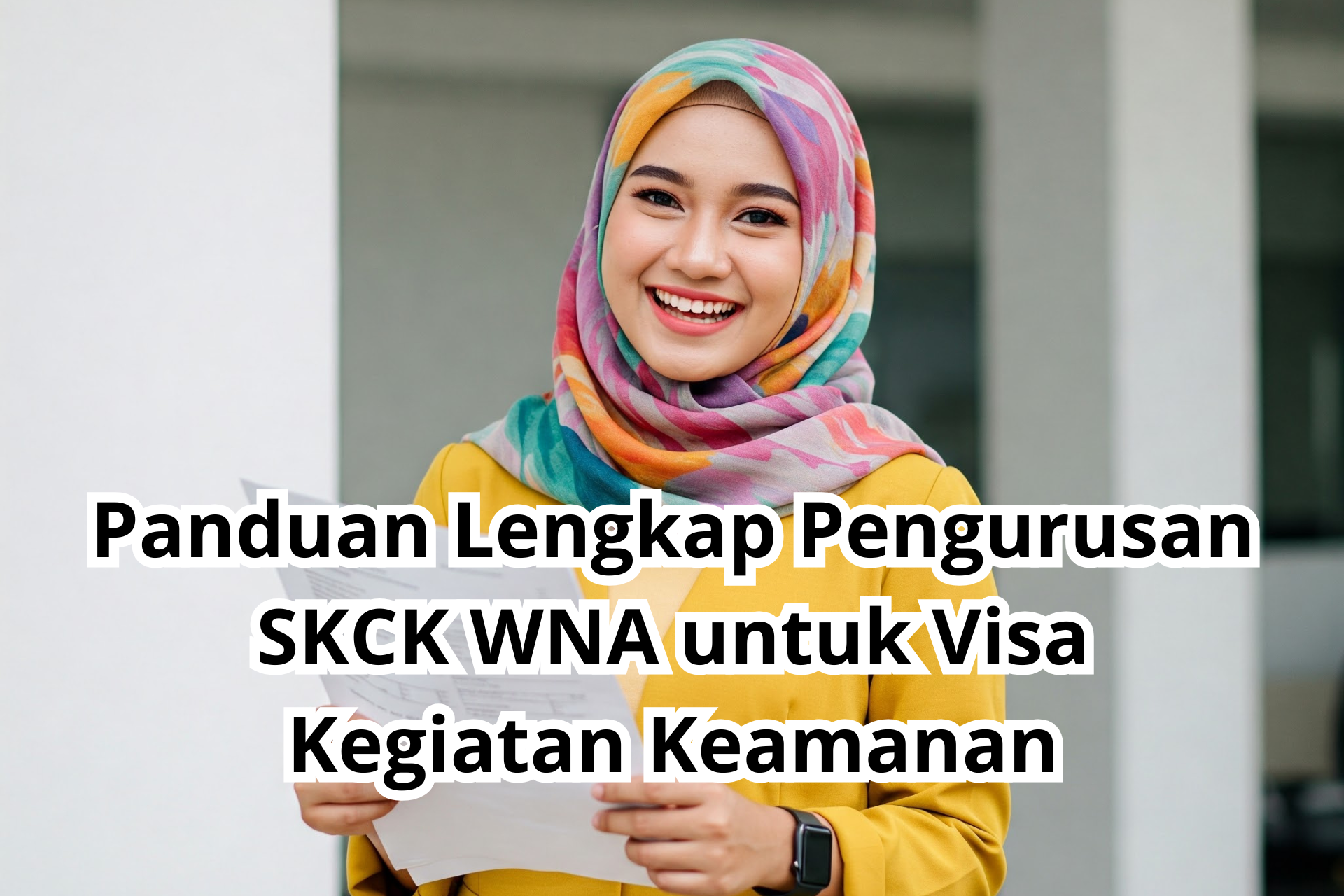 Panduan Lengkap Pengurusan SKCK WNA untuk Visa Kegiatan Keamanan