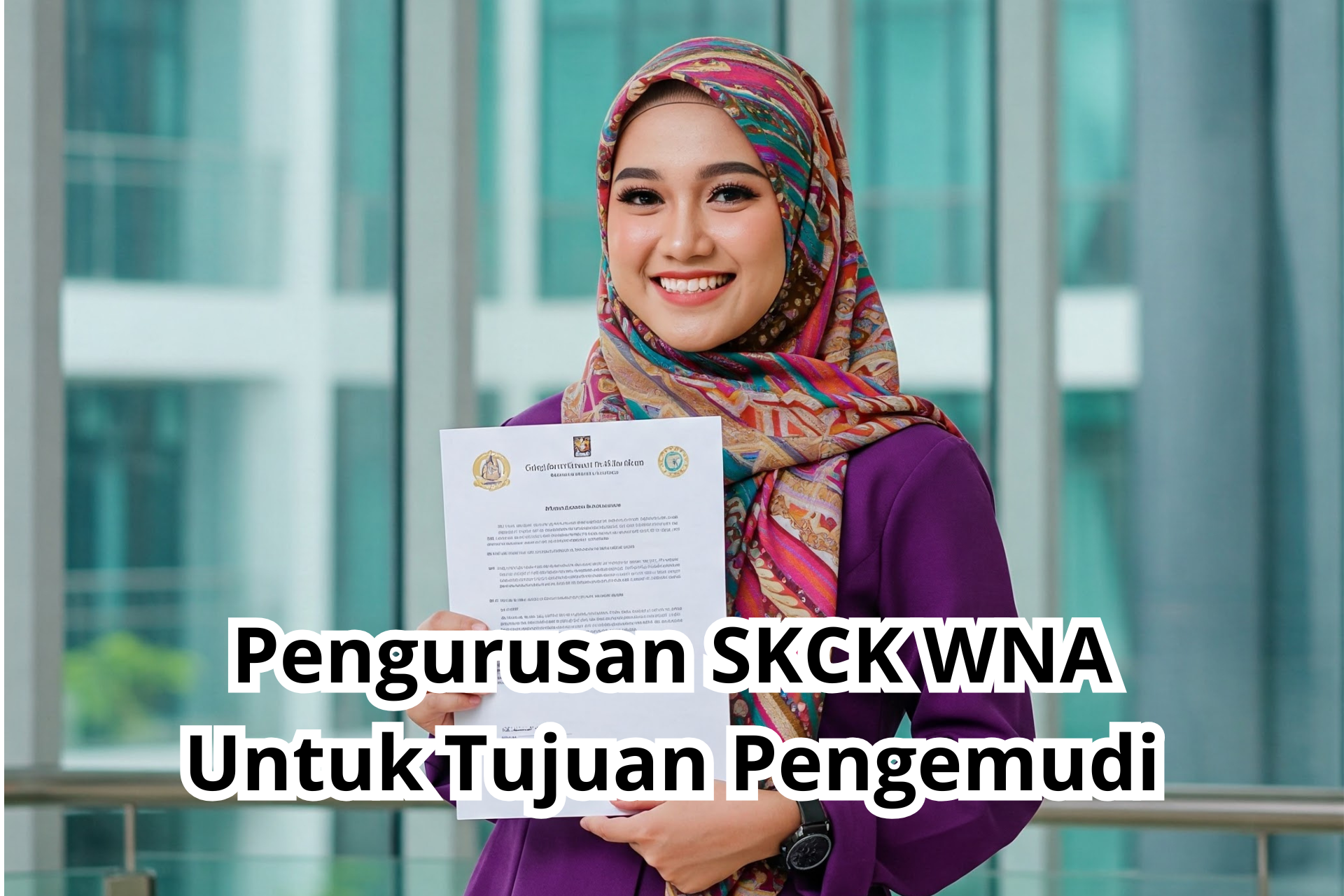 Pengurusan SKCK WNA Untuk Tujuan Pengemudi