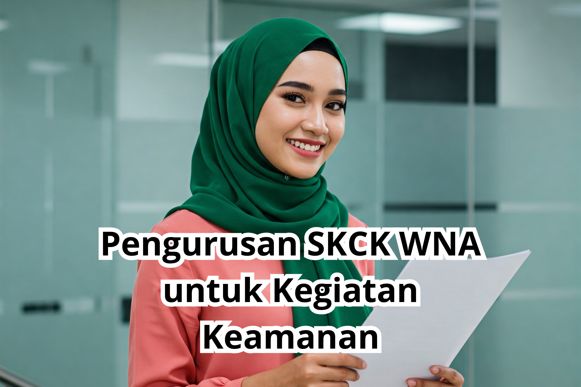 Pengurusan SKCK WNA untuk Kegiatan Keamanan