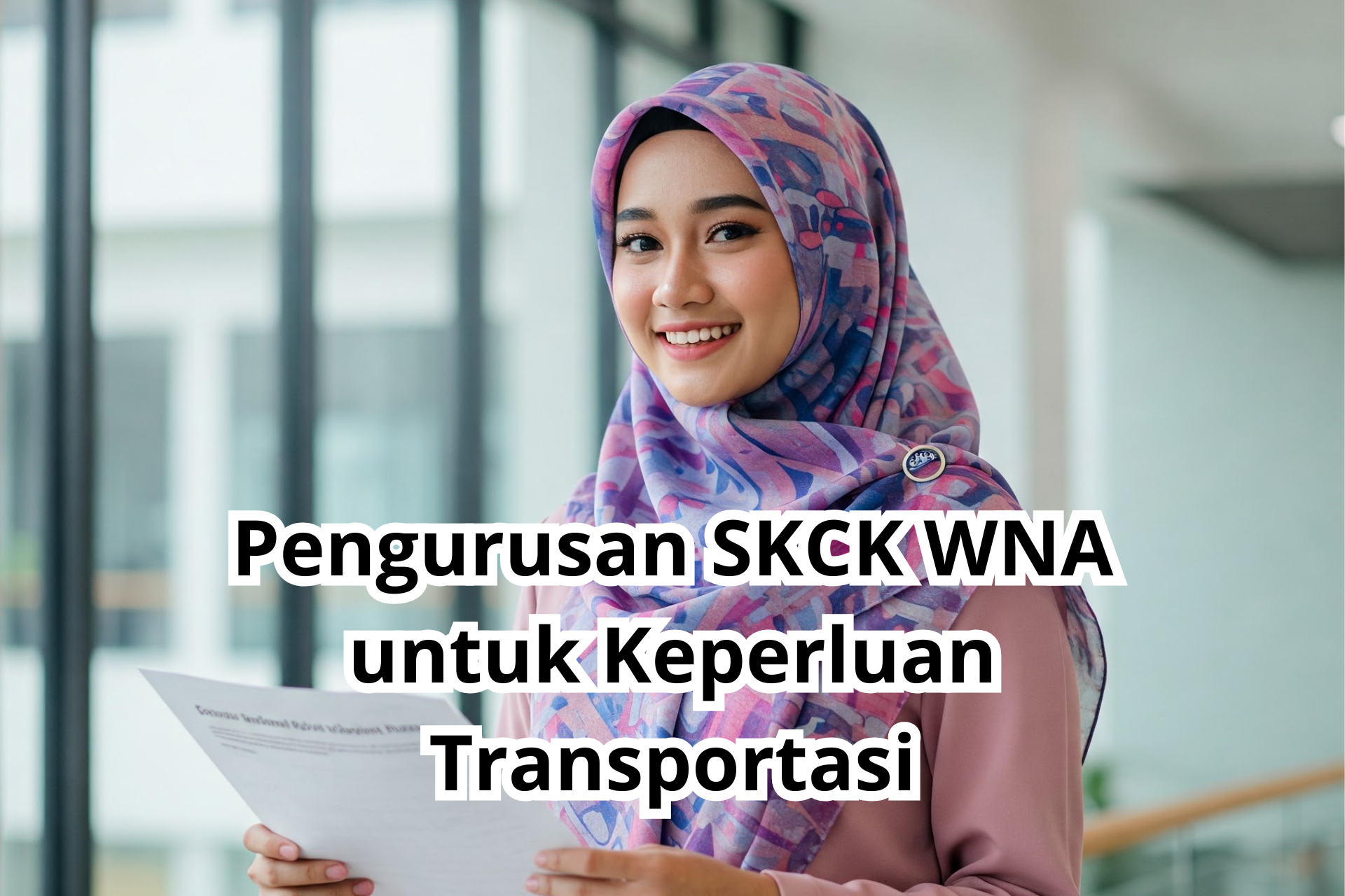Pengurusan SKCK WNA untuk Keperluan Transportasi