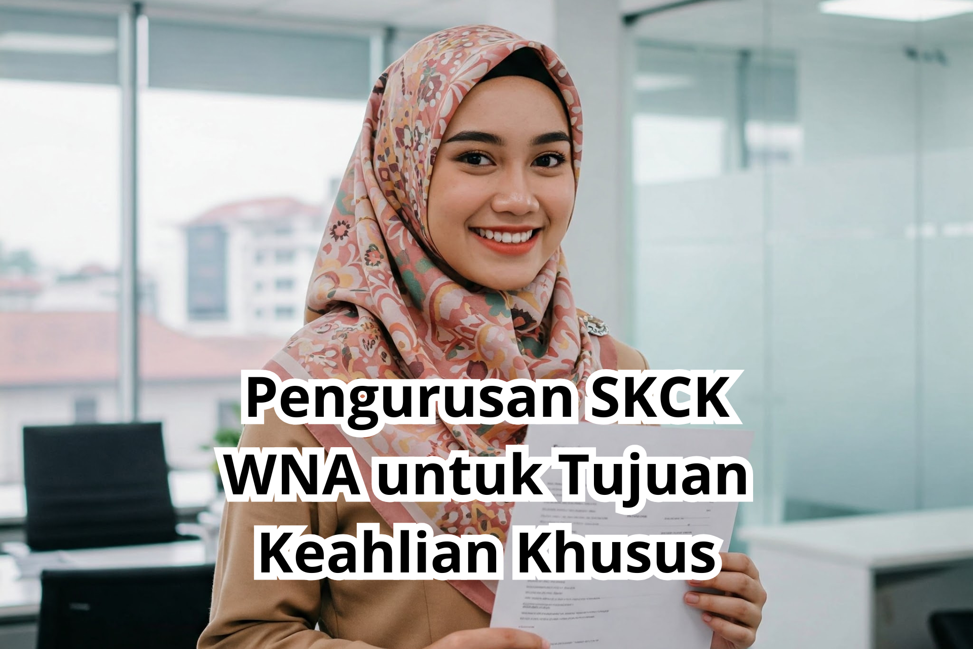 Pengurusan SKCK WNA untuk Tujuan Keahlian Khusus
