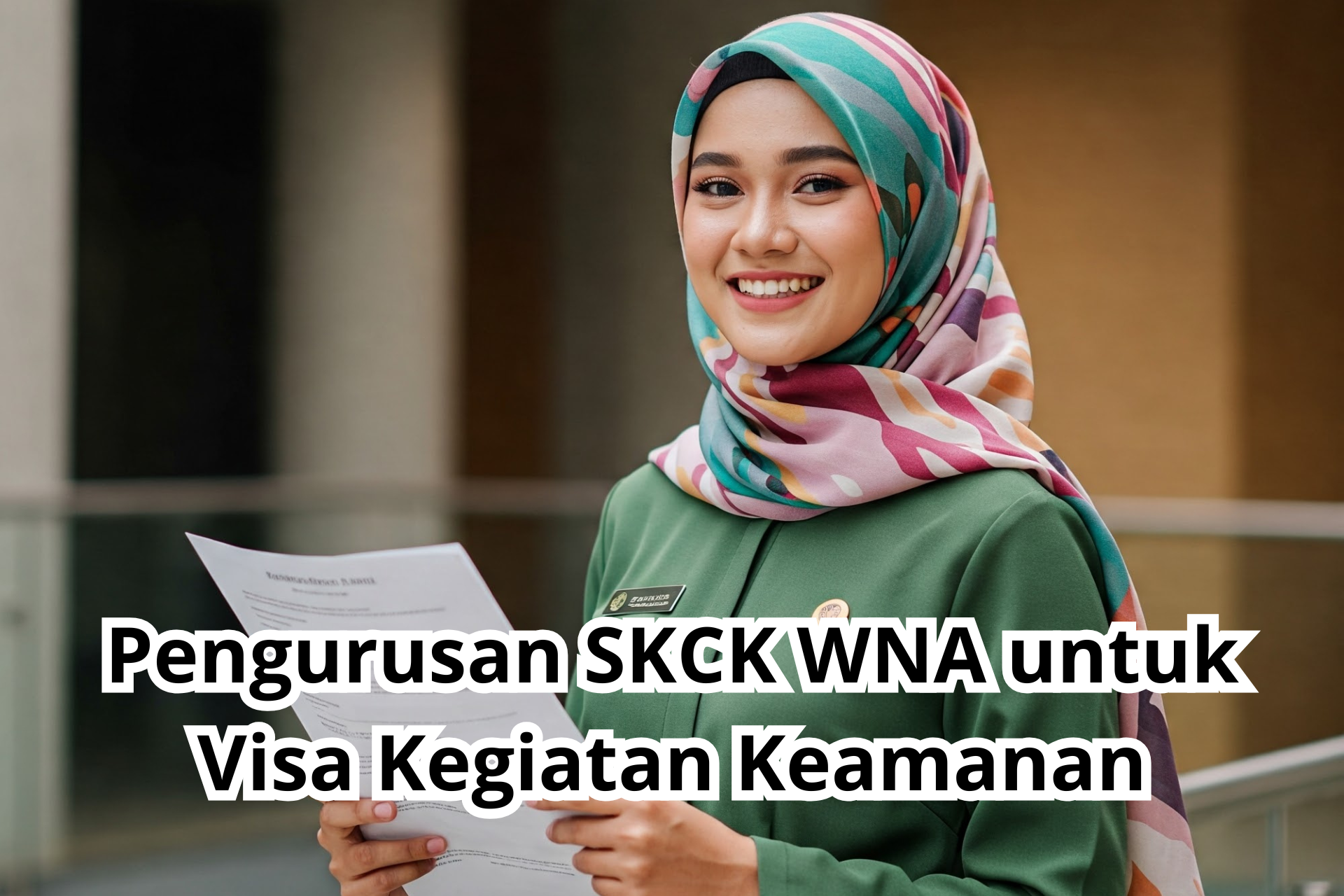 Pengurusan SKCK WNA untuk Visa Kegiatan Keamanan