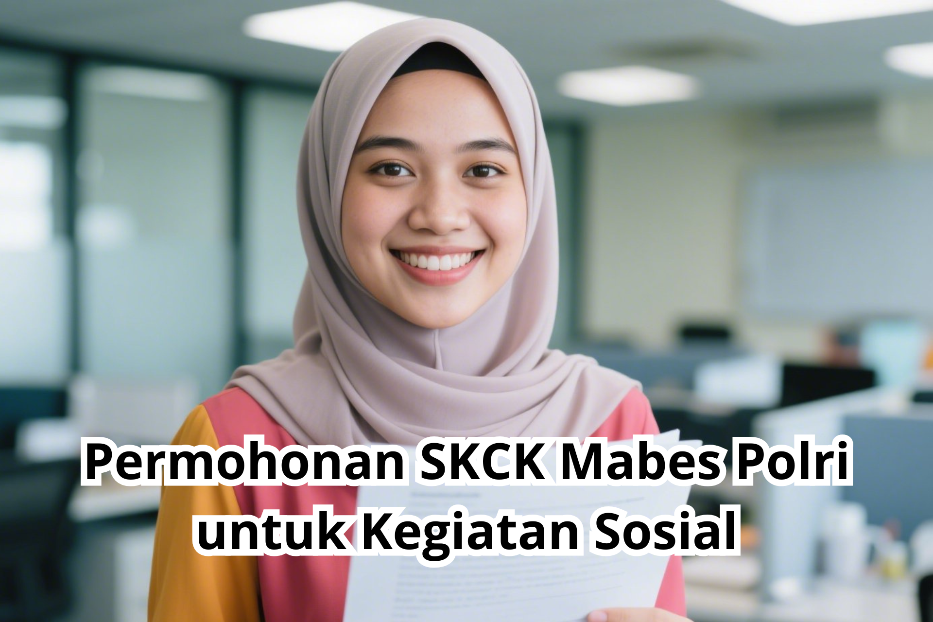 Permohonan SKCK Mabes Polri untuk Kegiatan Sosial