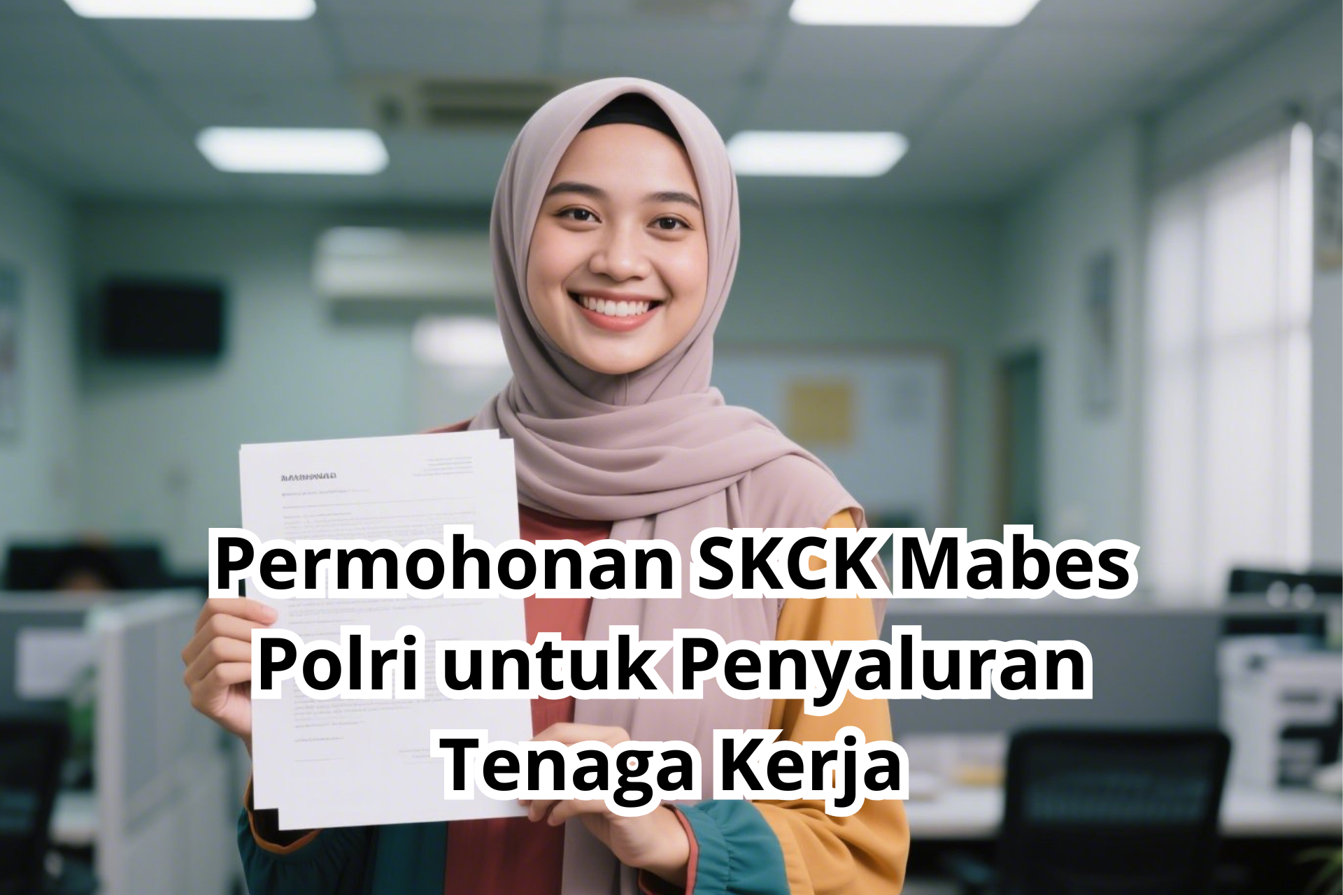 Permohonan SKCK Mabes Polri untuk Penyaluran Tenaga Kerja