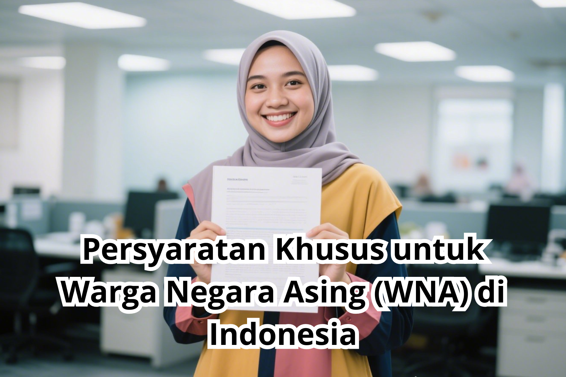 Persyaratan Khusus untuk Warga Negara Asing (WNA) di Indonesia