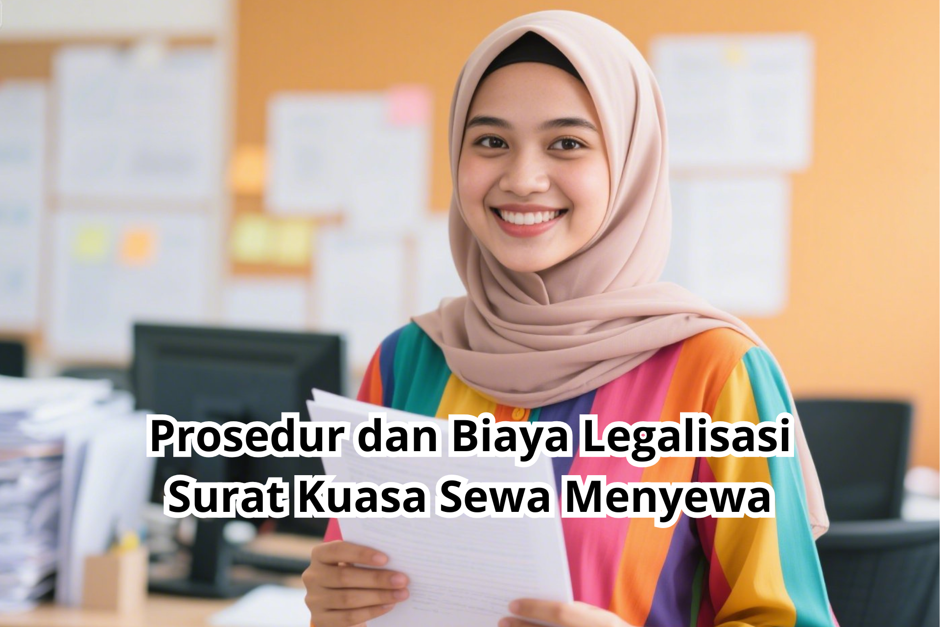 Prosedur dan Biaya Legalisasi Surat Kuasa Sewa Menyewa