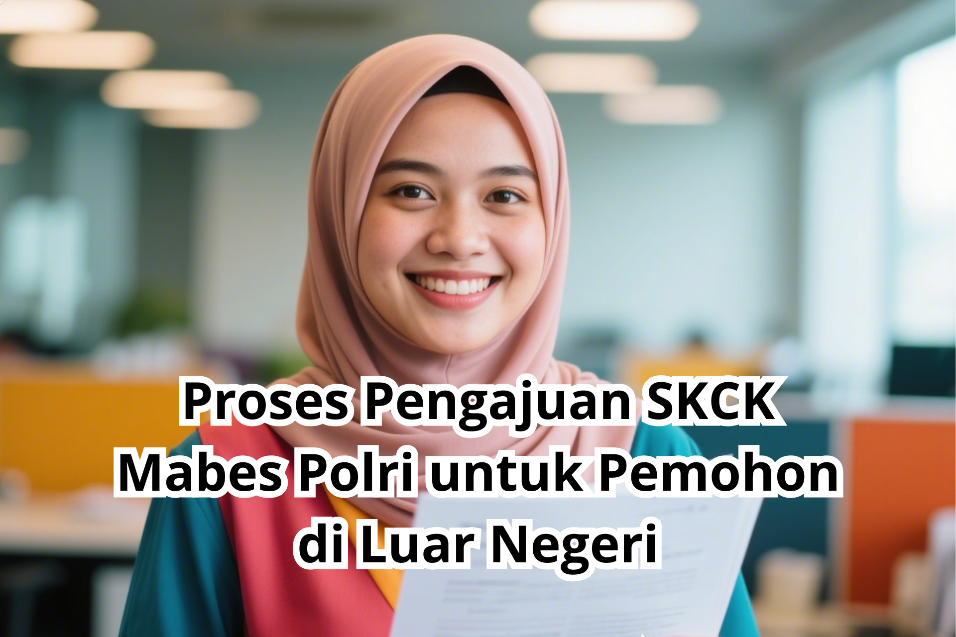 Proses Pengajuan SKCK Mabes Polri untuk Pemohon di Luar Negeri